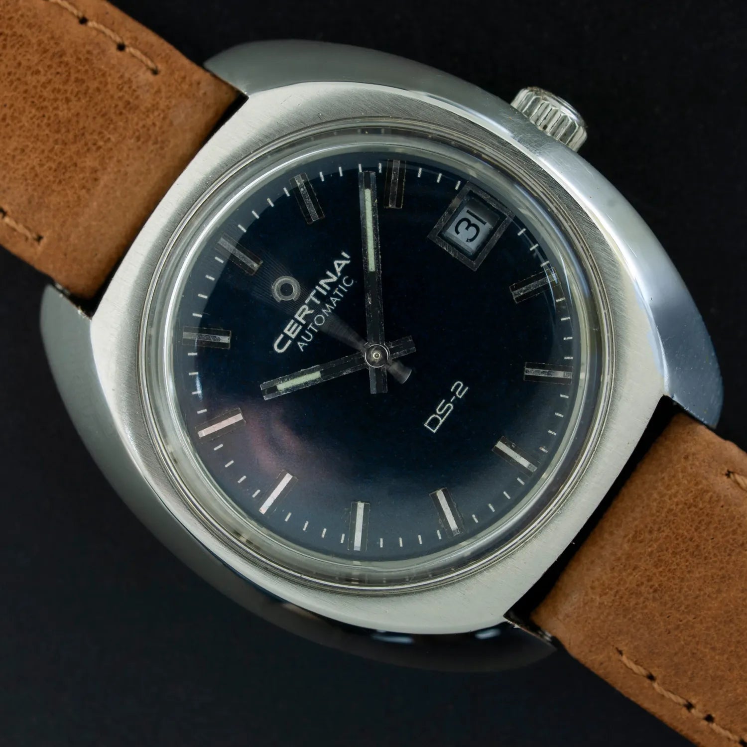 Certina DS-2 Automatic, Ref. 5801 300m, Cal. 25-651 – front view