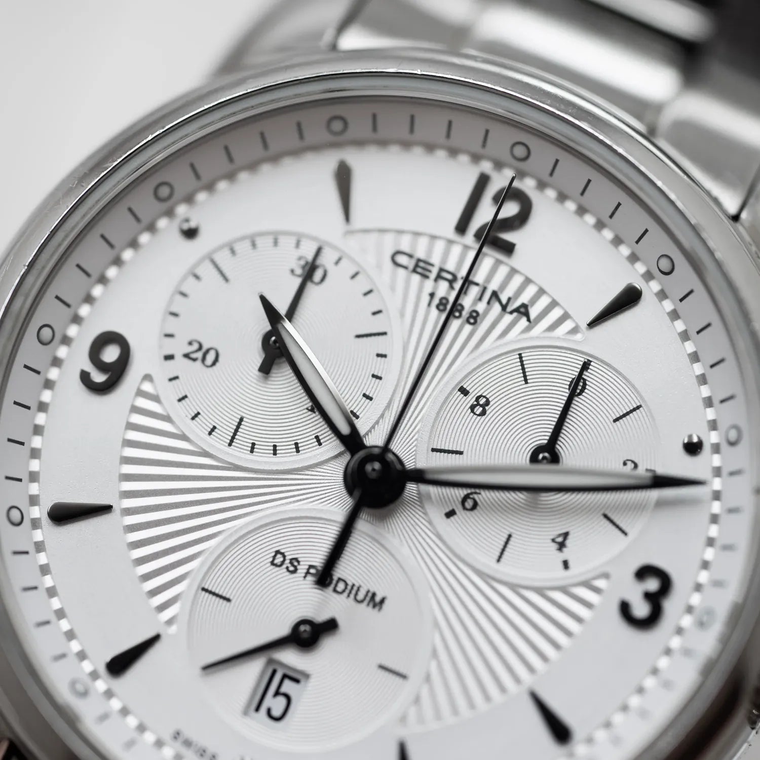 Certina DS Podium Chronograph Ref. C025217 A Women's Watch – dial close-up