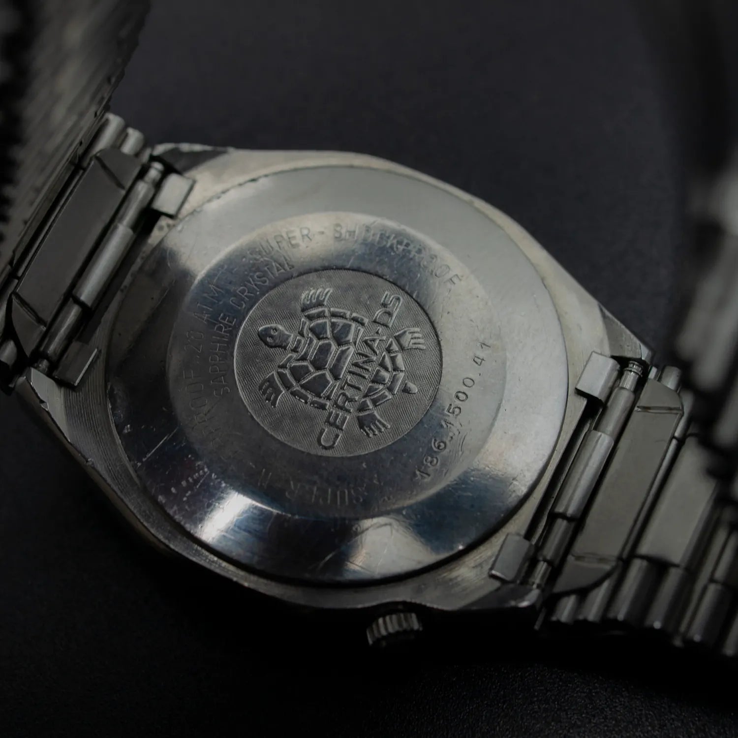 Certina Ref. 186.1500.41 – side view