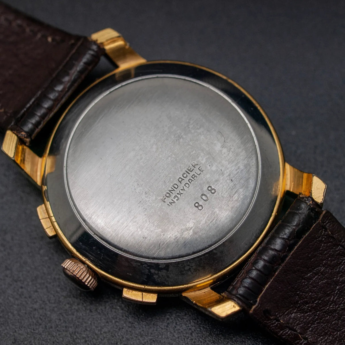 Chronograph Suisse Cal. Landeron 248 – movement close-up