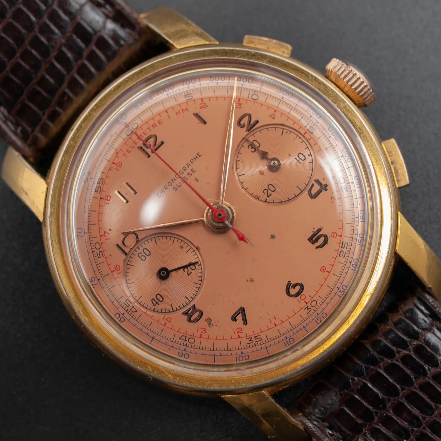 Chronograph Suisse Cal. Landeron 248 – front view