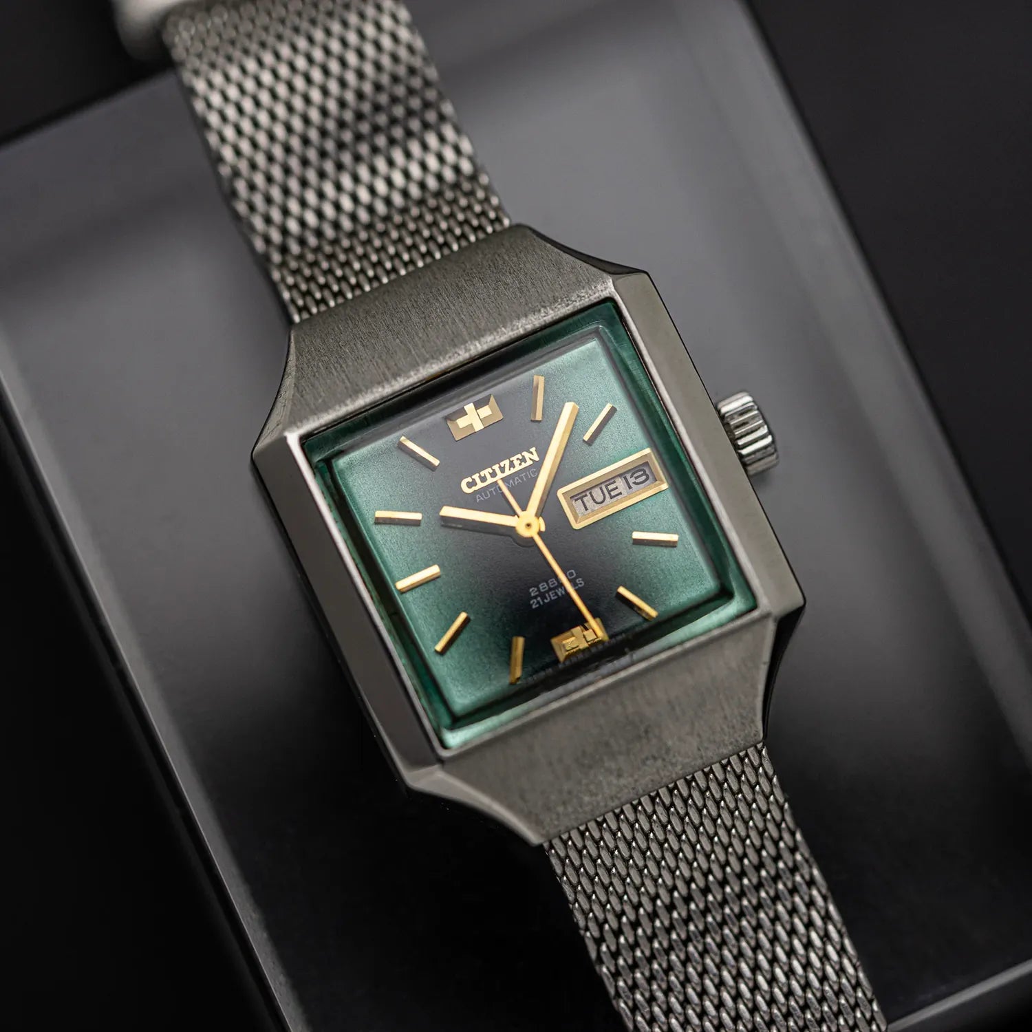 Citizen Lady Automatic Ref. 64-3351 – front view