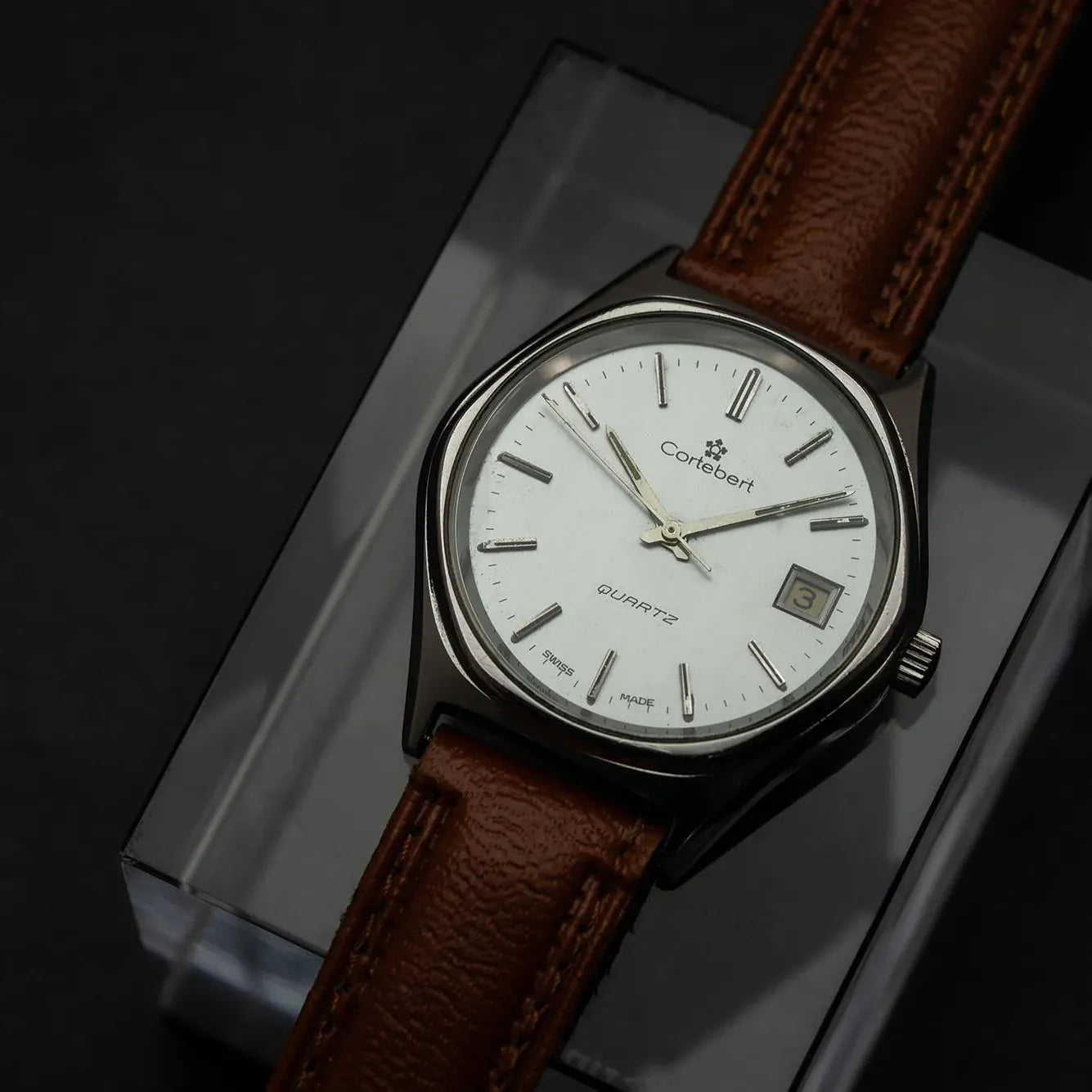 Cortebert Quartz – movement close-up