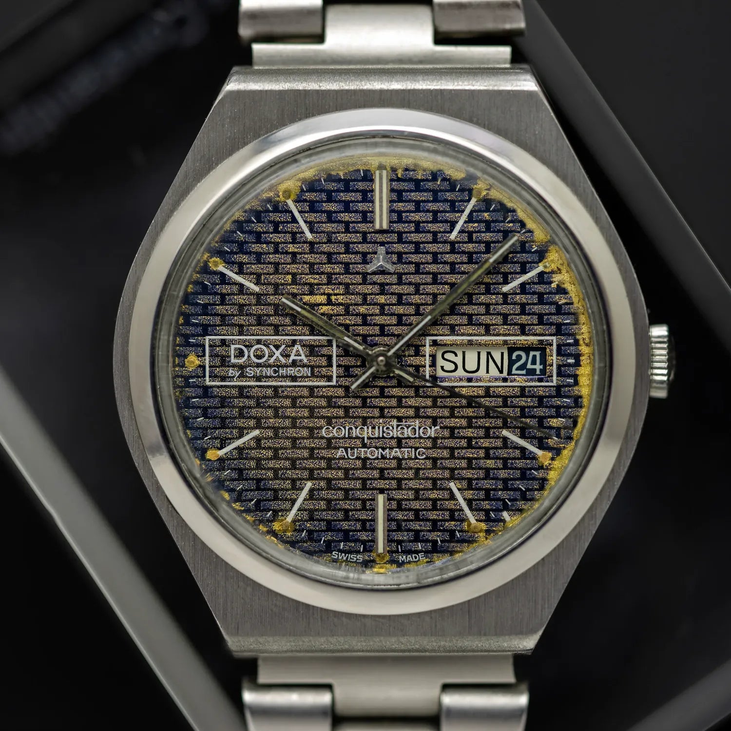 Doxa Conquistador Automatic, Ref. 68-017-56, Cal. ETA 2789 – back case
