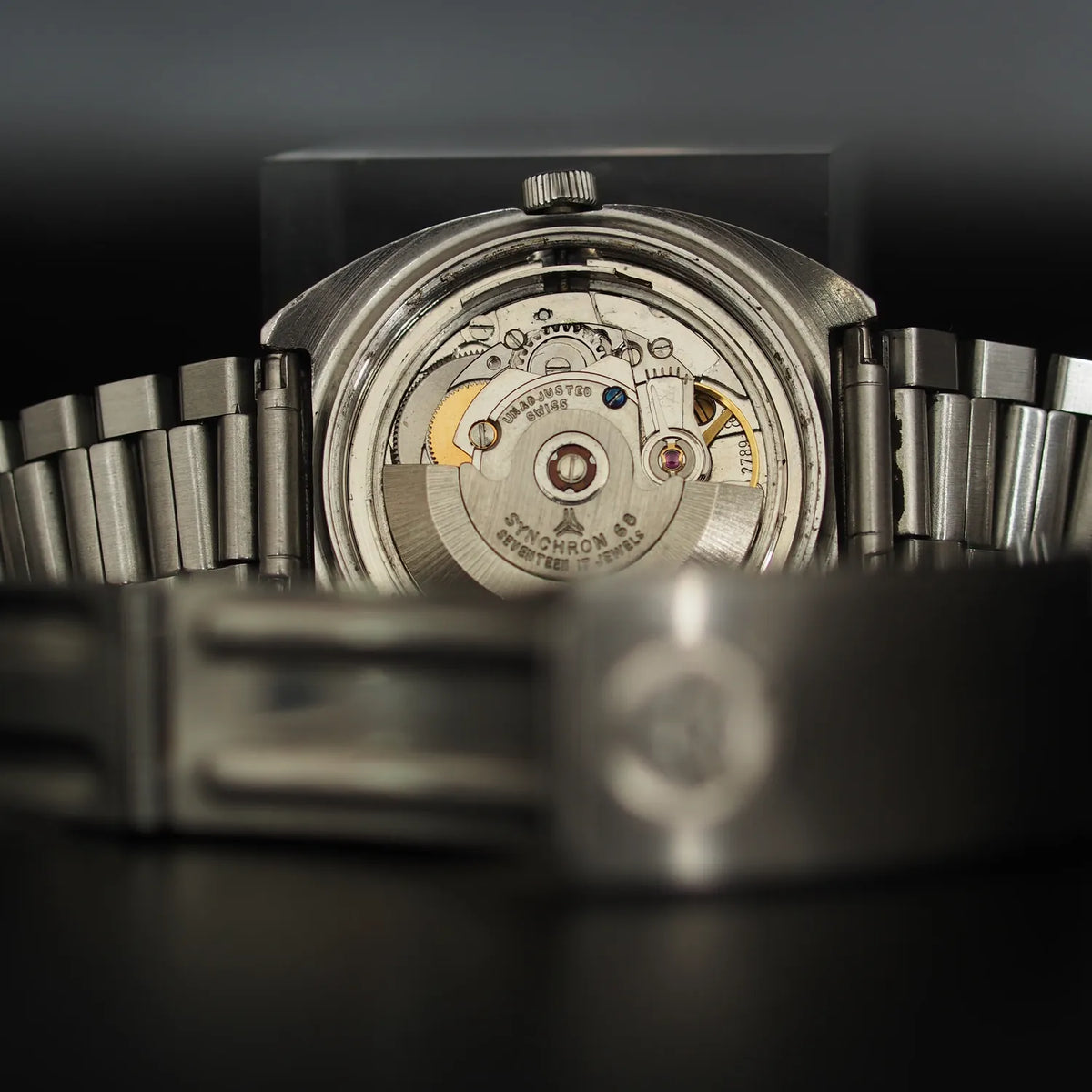 Doxa Conquistador Synchron Automatic, Ref. 34.064 – dial close-up