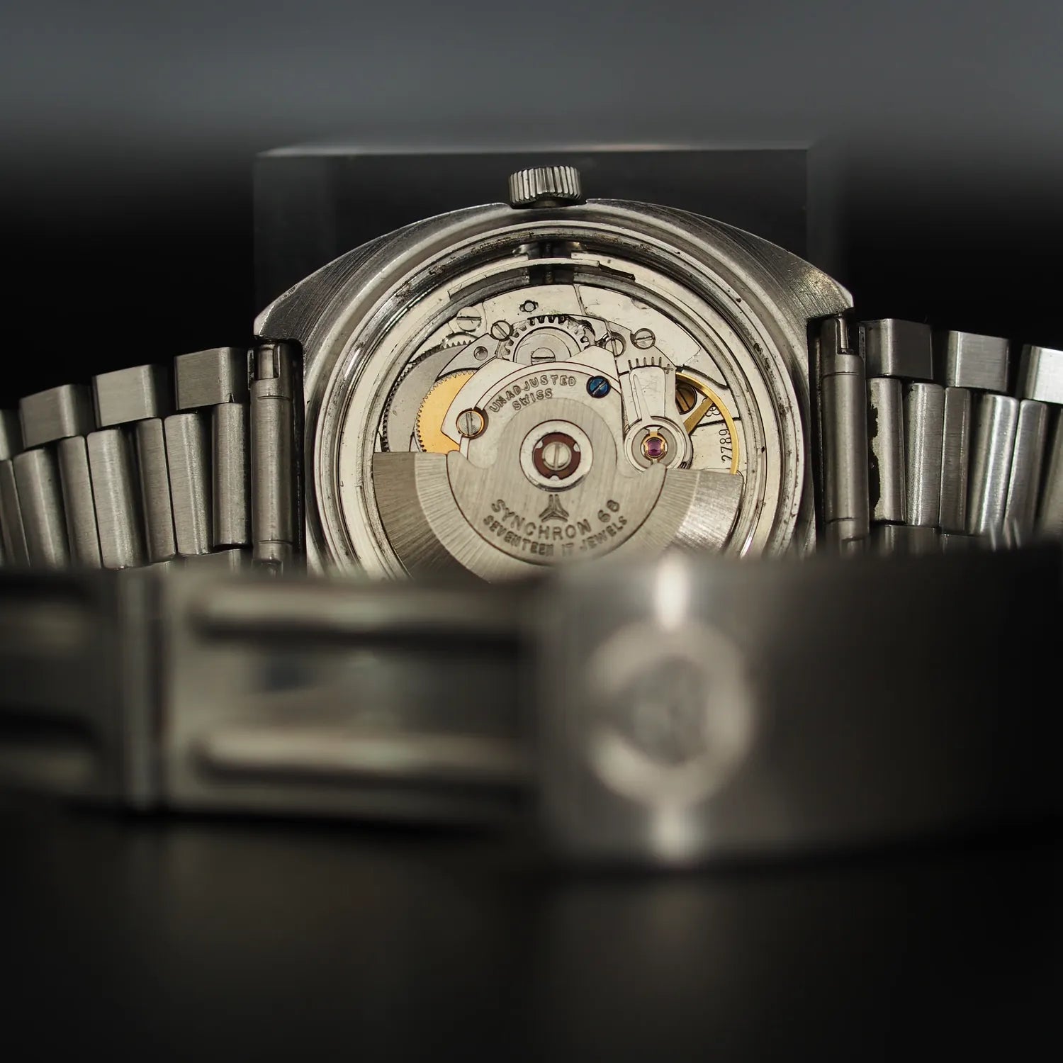 Doxa Conquistador Synchron Automatic, Ref. 34.064 – dial close-up