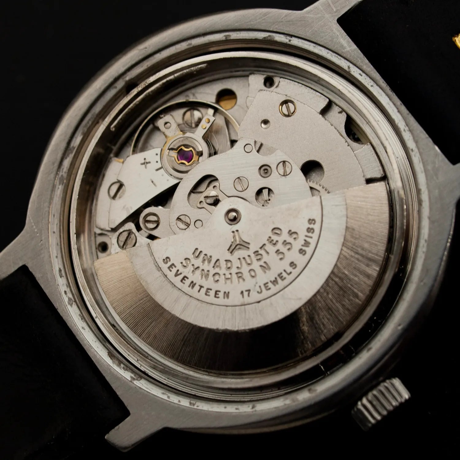Doxa Conquistador Synchron Automatic, Ref. 555.001.56 – dial close-up