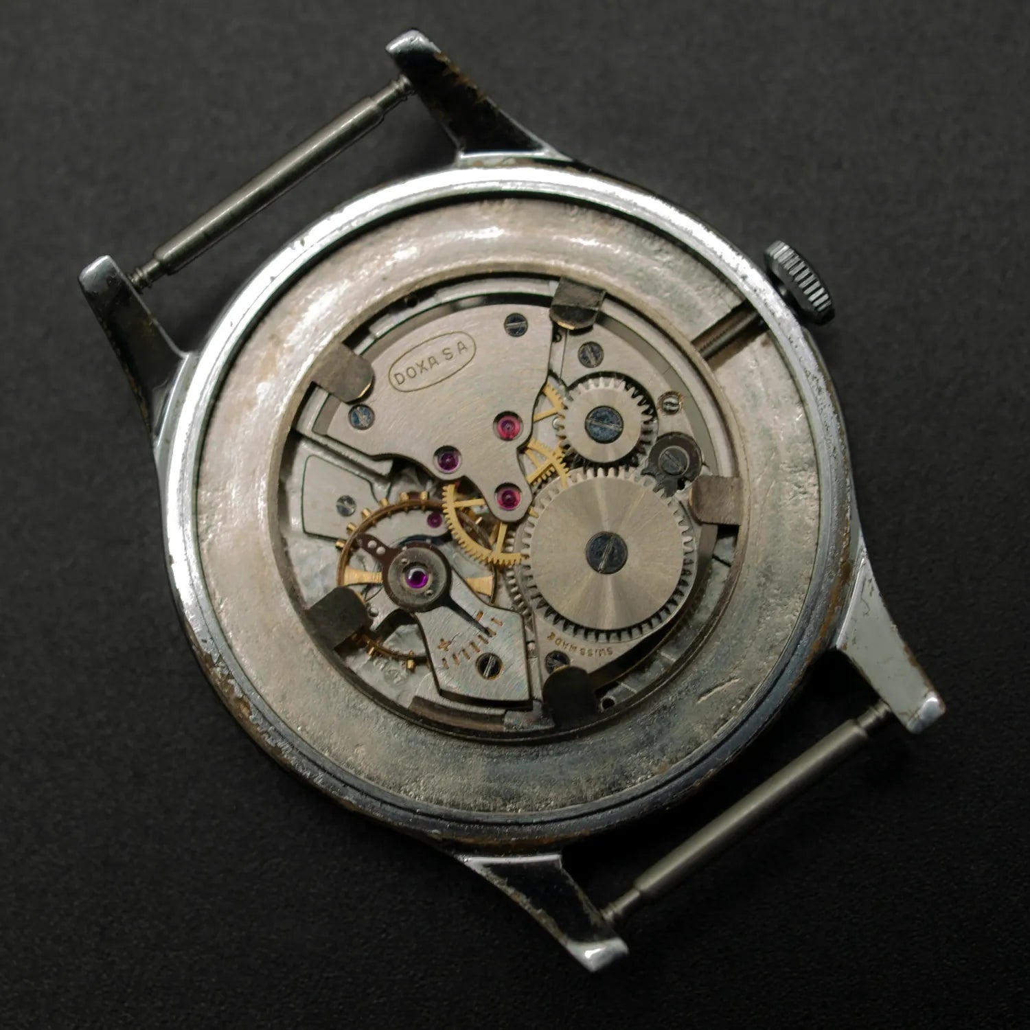 Doxa Oversize, Cal.1147 – dial close-up