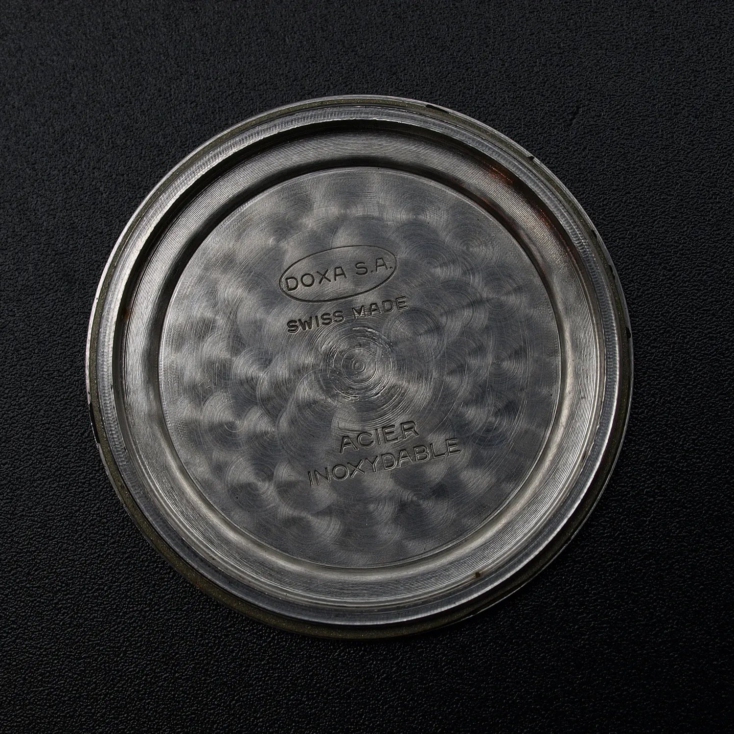 Doxa Stainless Steel – back case
