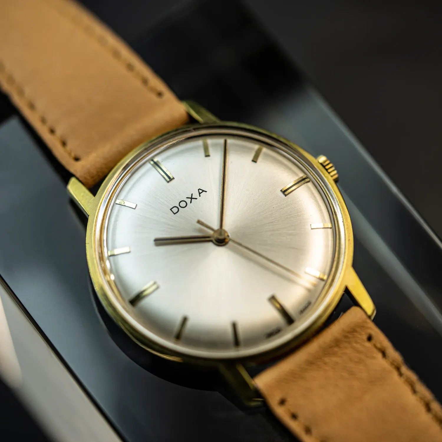 Doxa Synchron 40 Ref. 40.004.41 – dial close-up
