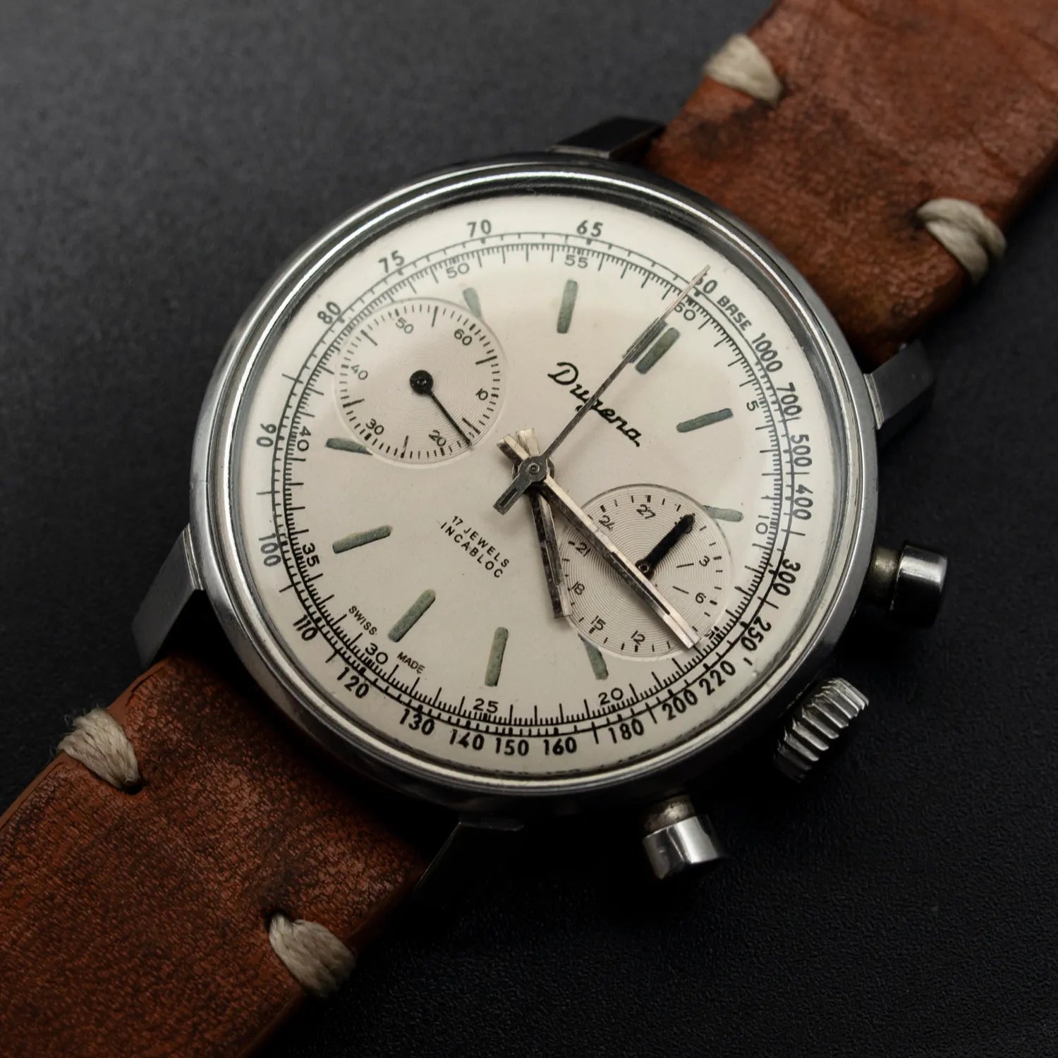 Dugena Chronograph Cal. 7733 – front view