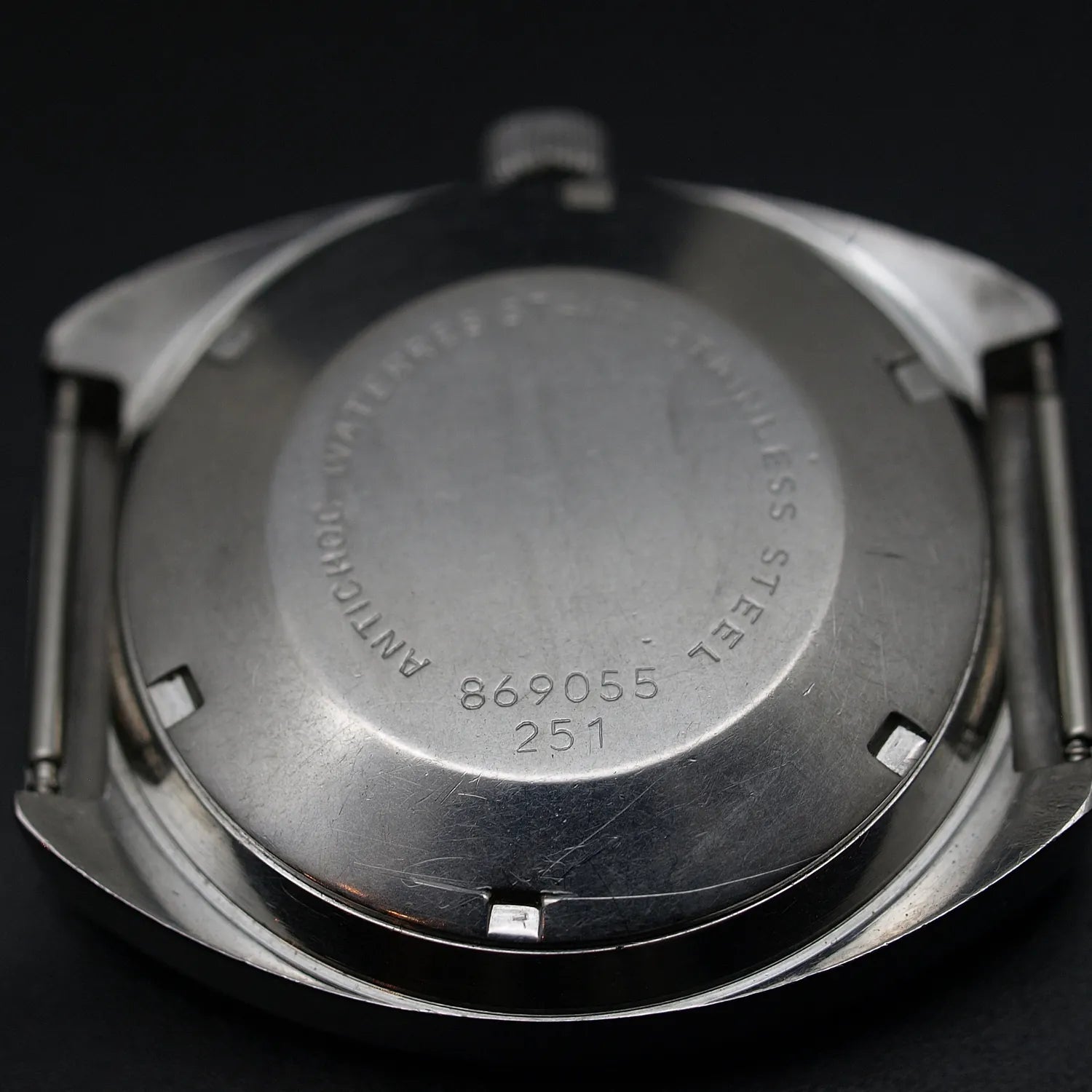 Dugena Monza Automatic Ref.251, Cal. 3338 – back case