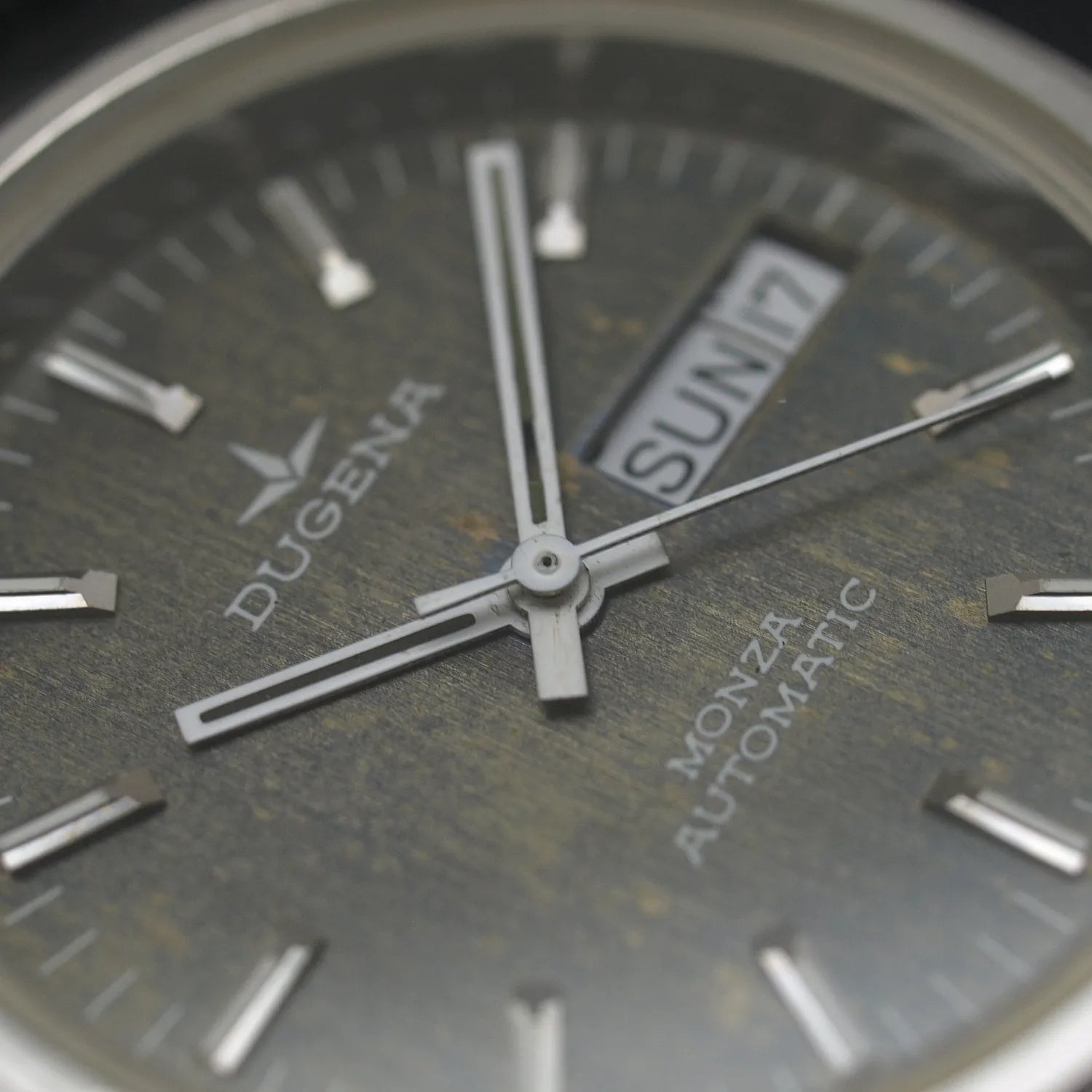 Dugena Monza Automatic Ref.251, Cal. 3338 – front view