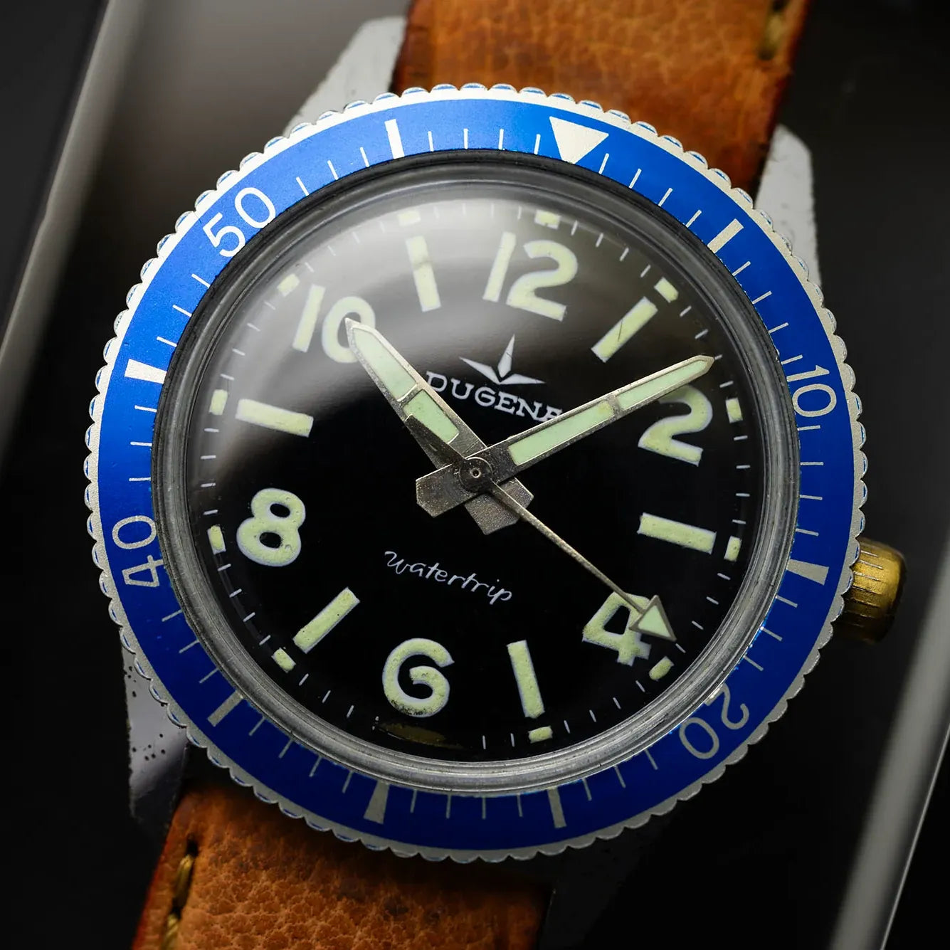 Dugena Watertrip – dial close-up