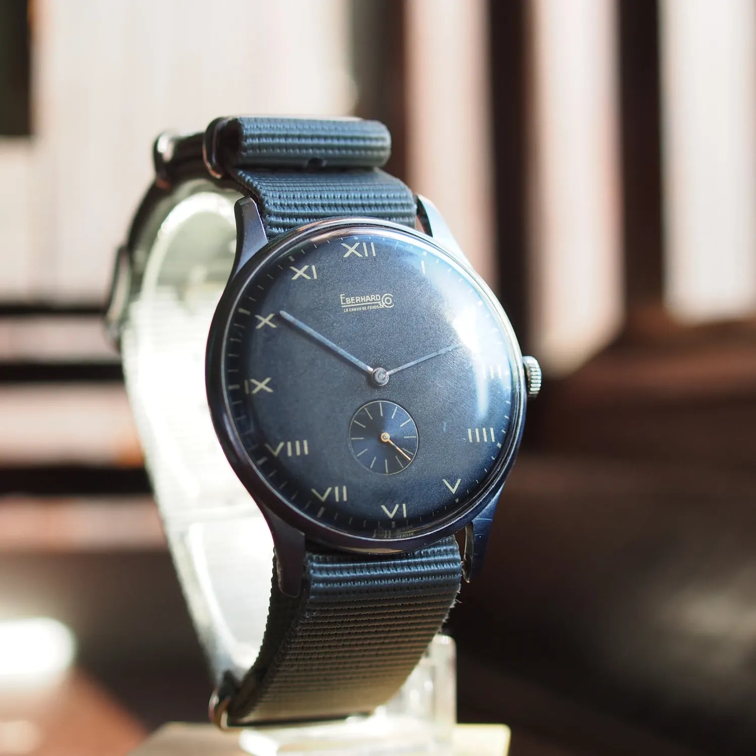 Eberhard Oversize – movement close-up