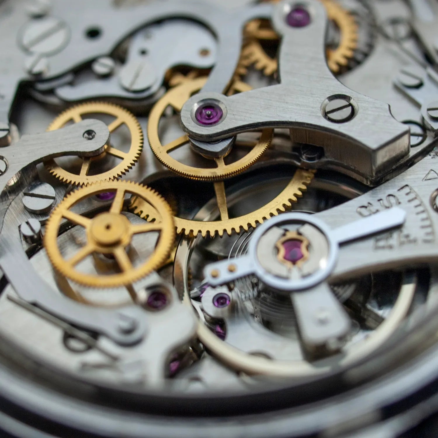 Edma Chronograph Cal. 7733 – dial close-up