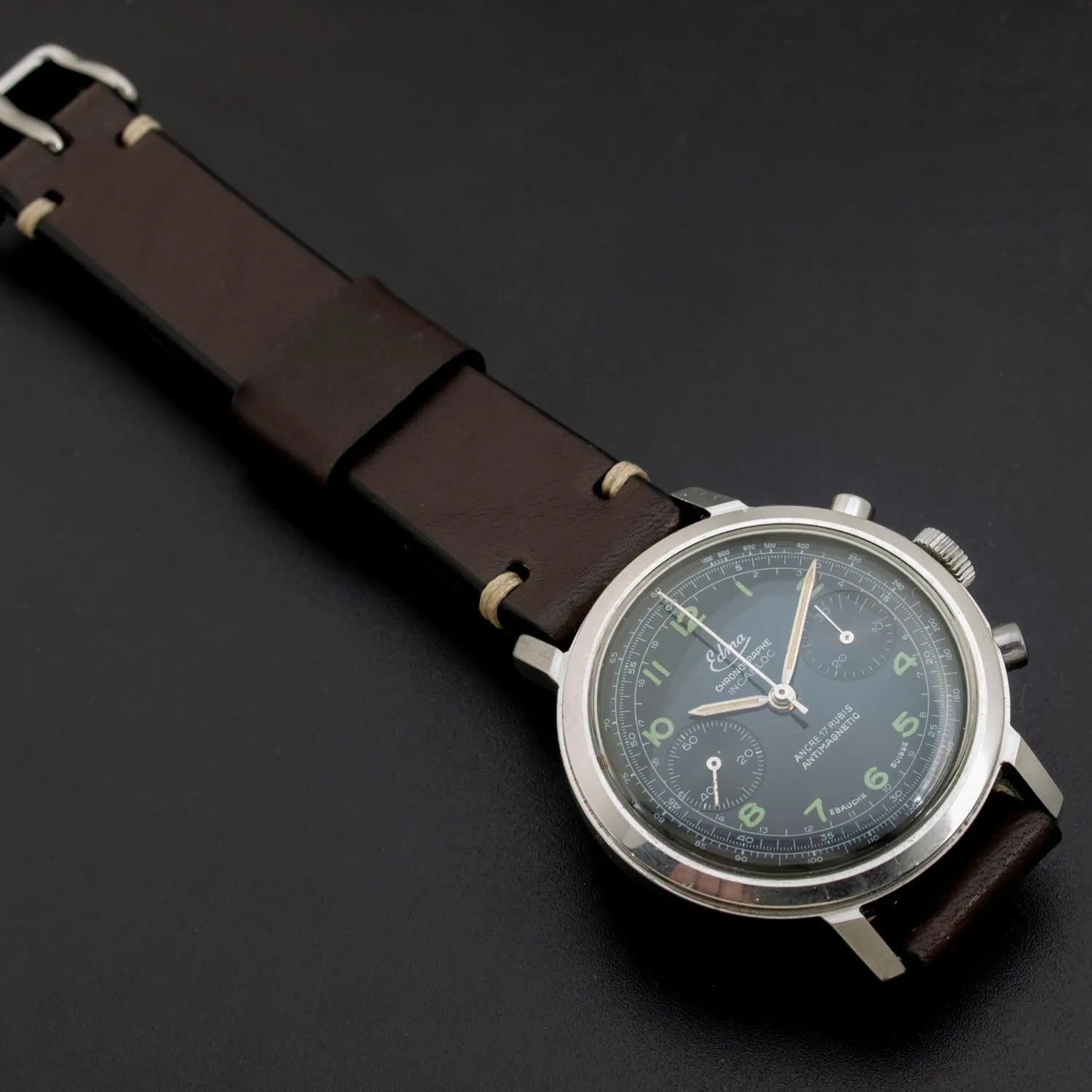 Edma Chronograph Cal. 7733 – front view