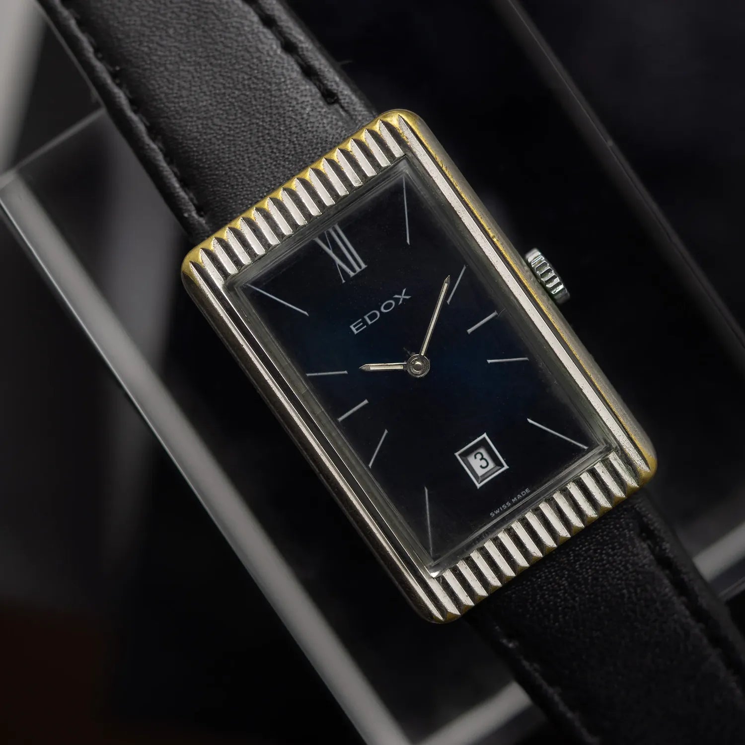 Edox Square Oversize – front view