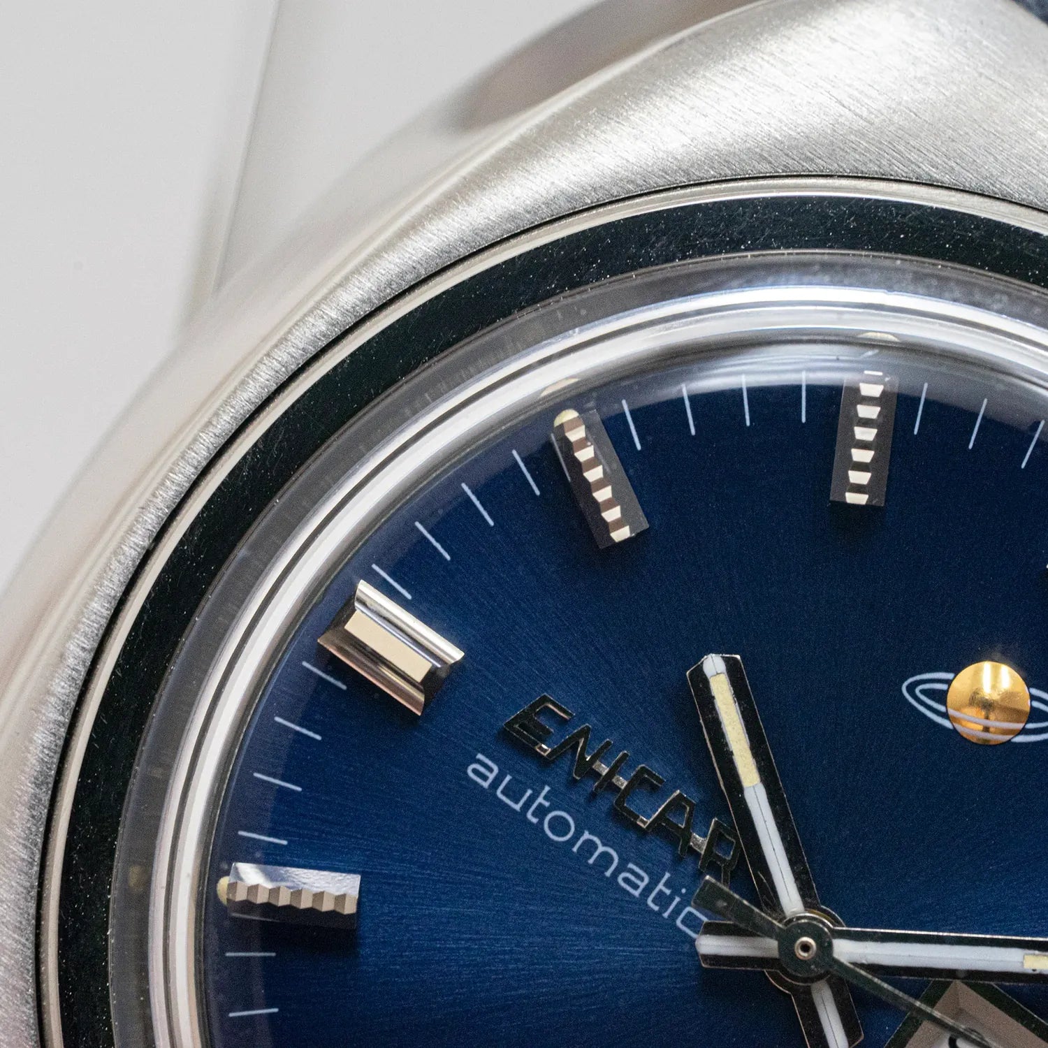 Enicar Automatic Ref. 167.07.02 – dial close-up