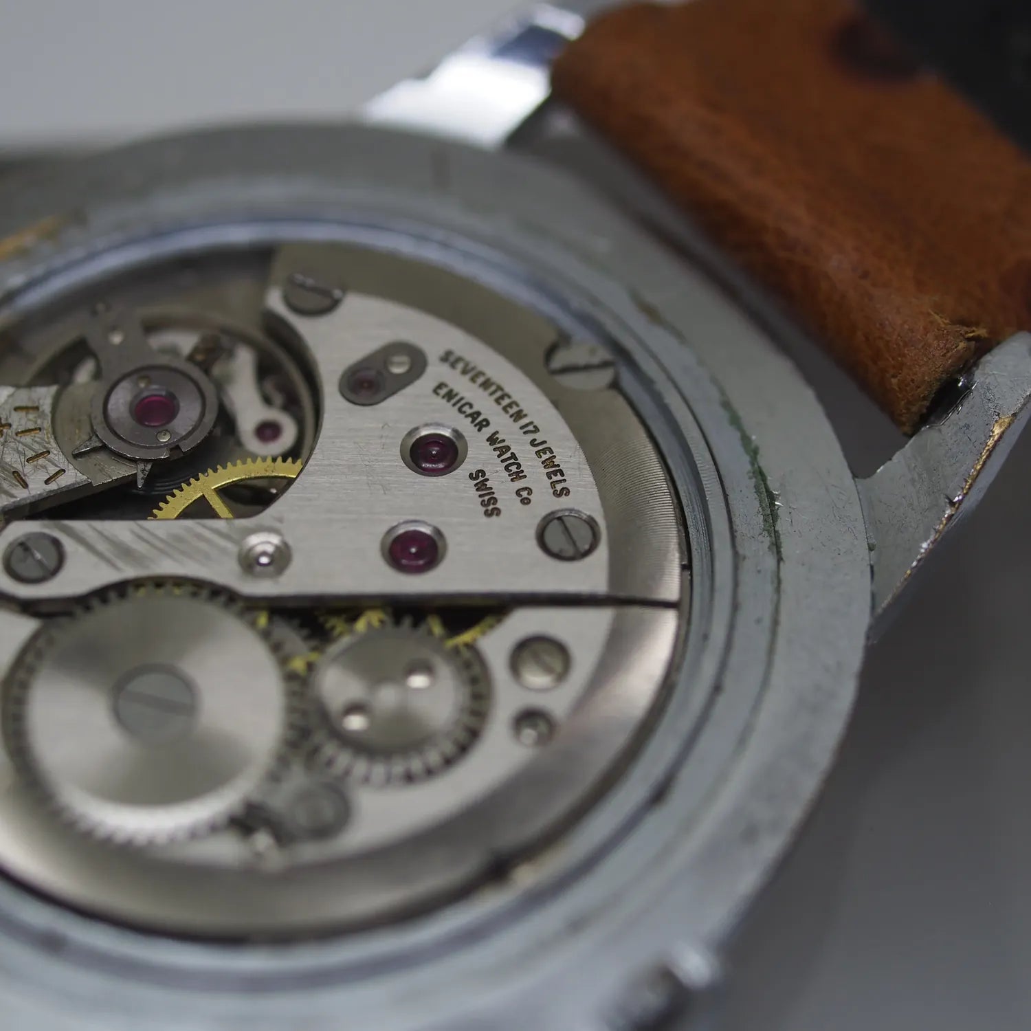 Enicar Ulstrasonic Ref. 100/109 – side view alternative angle