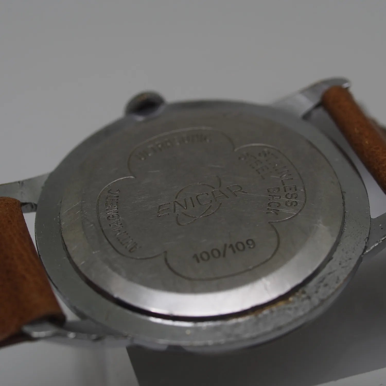Enicar Ulstrasonic Ref. 100/109 – movement close-up