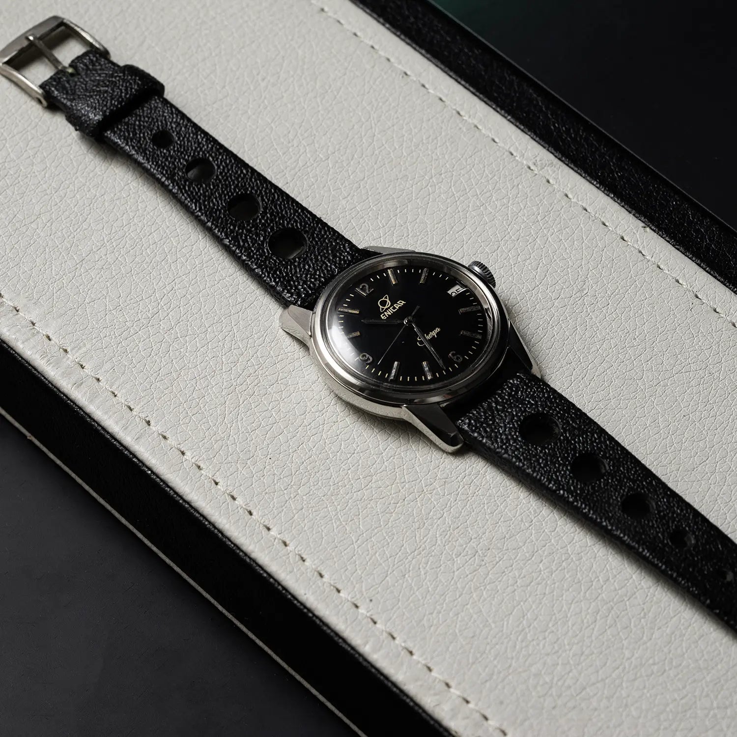 Enicar Sherpa Ultrasonic Seapearl 120/013 AR 1121 top view