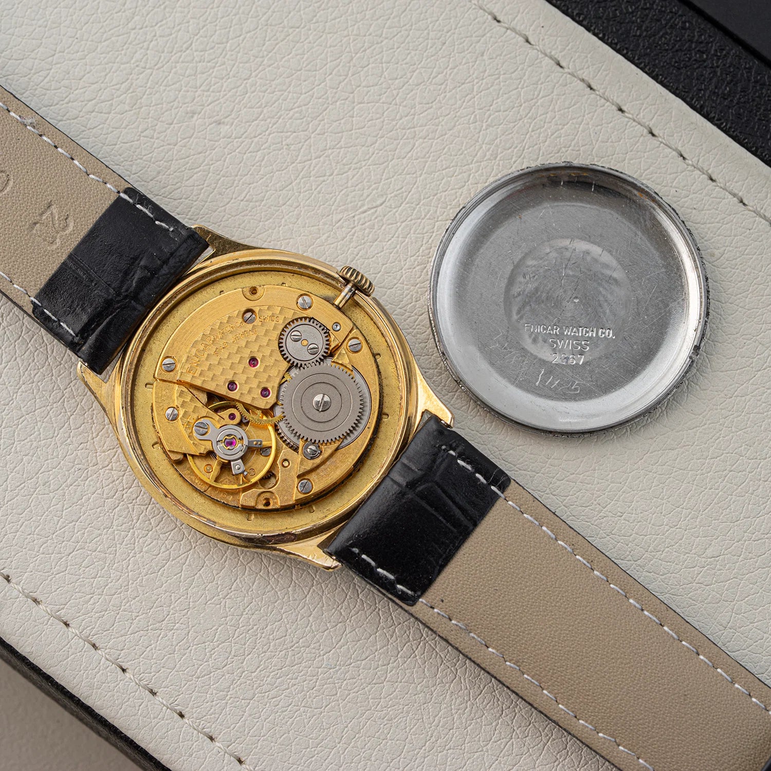 Enicar, Ref. 162.92.01, Cal. AR 164, Men’s Manual Wind, 1974 movement