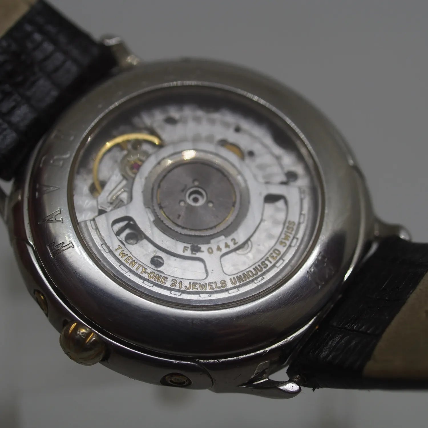 Favre Leuba Calendar Automatic Cal. FL 442 – dial close-up