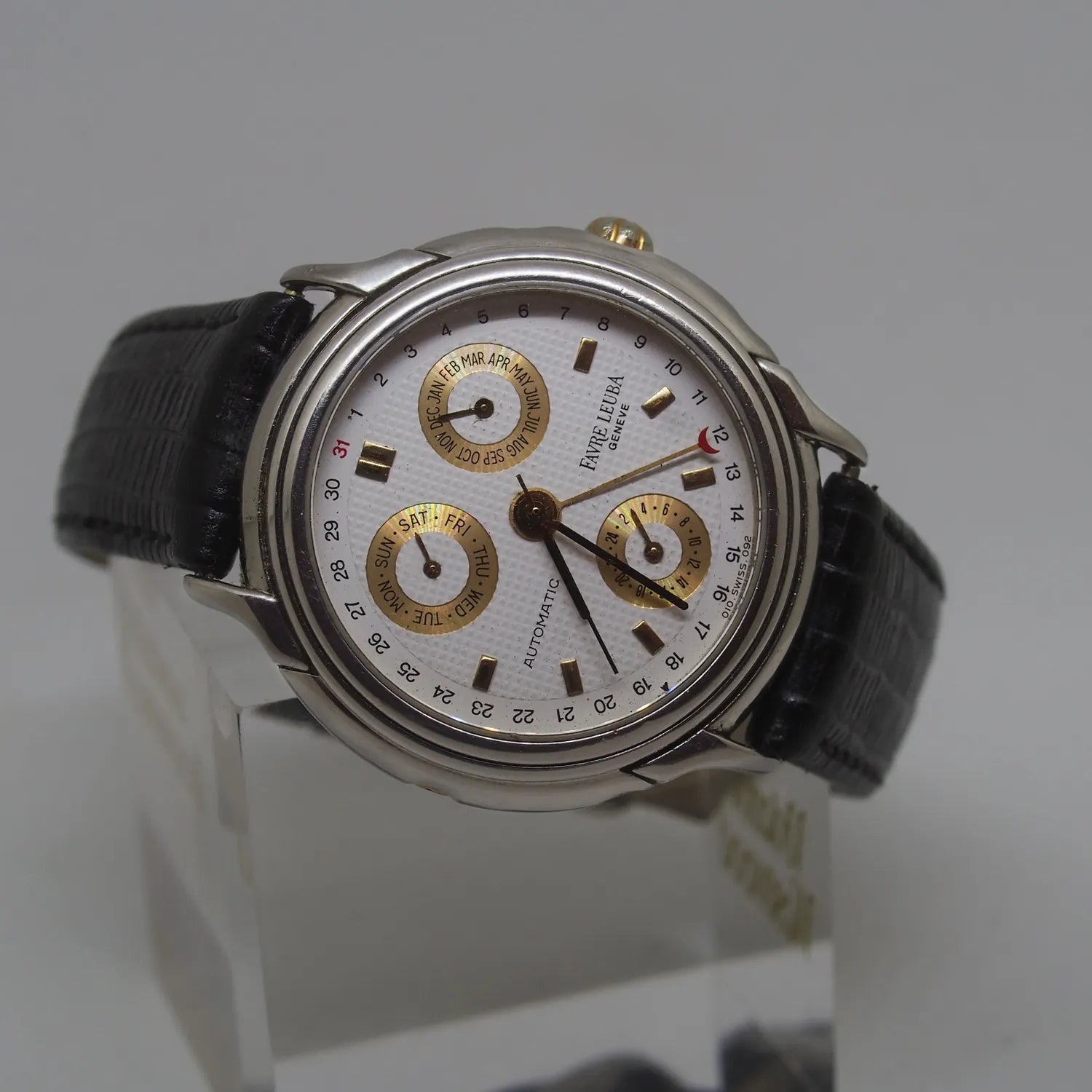 Favre Leuba Calendar Automatic Cal. FL 442 – side view