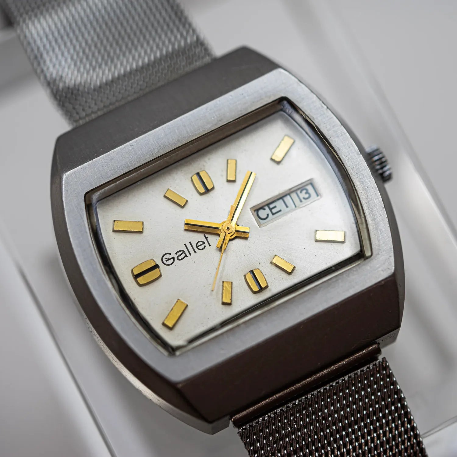 Gallet Jules Racine Cal. AS 2066 Automatic Men's Watch – front view
