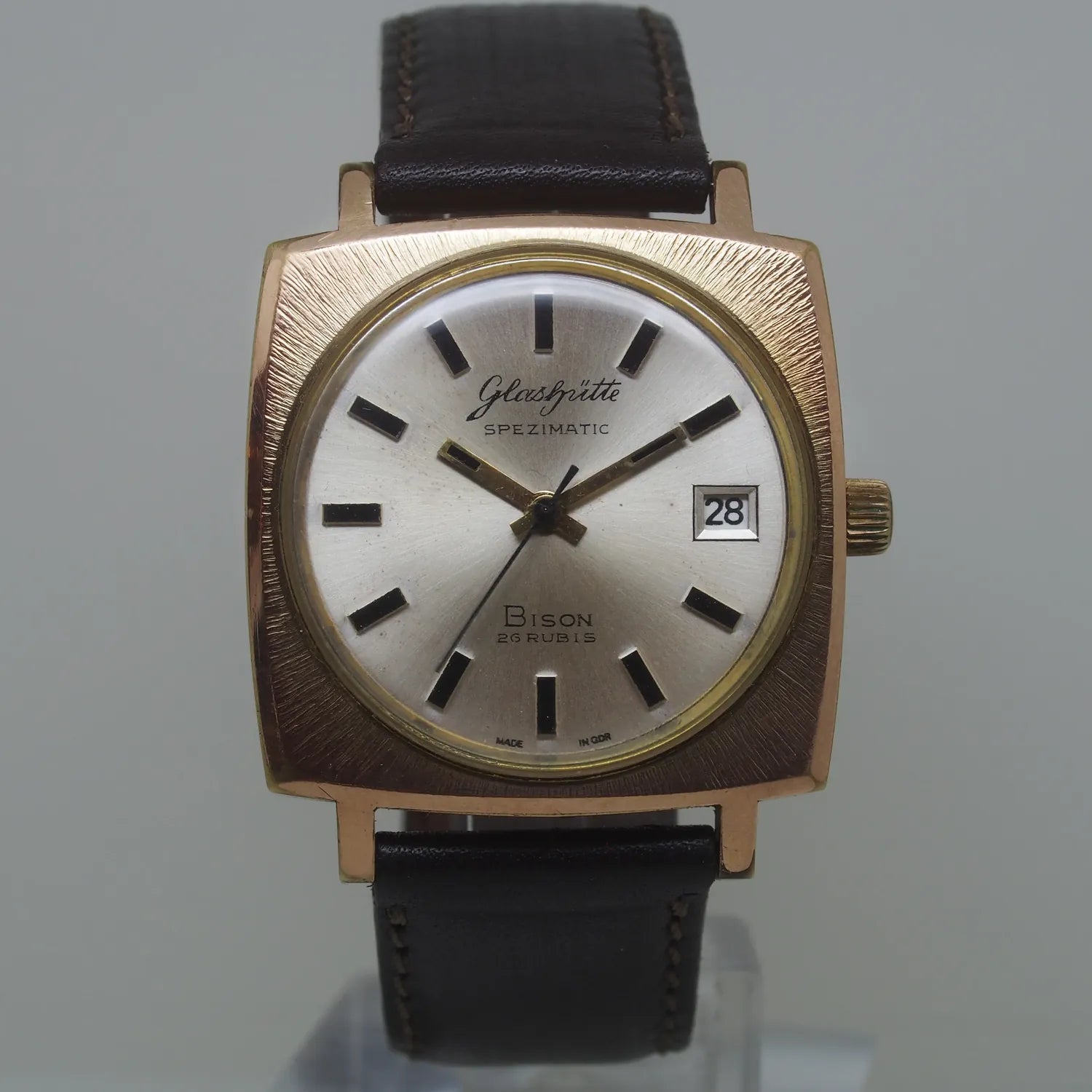 Glashutte Spezimatic Bison Automatic – front view