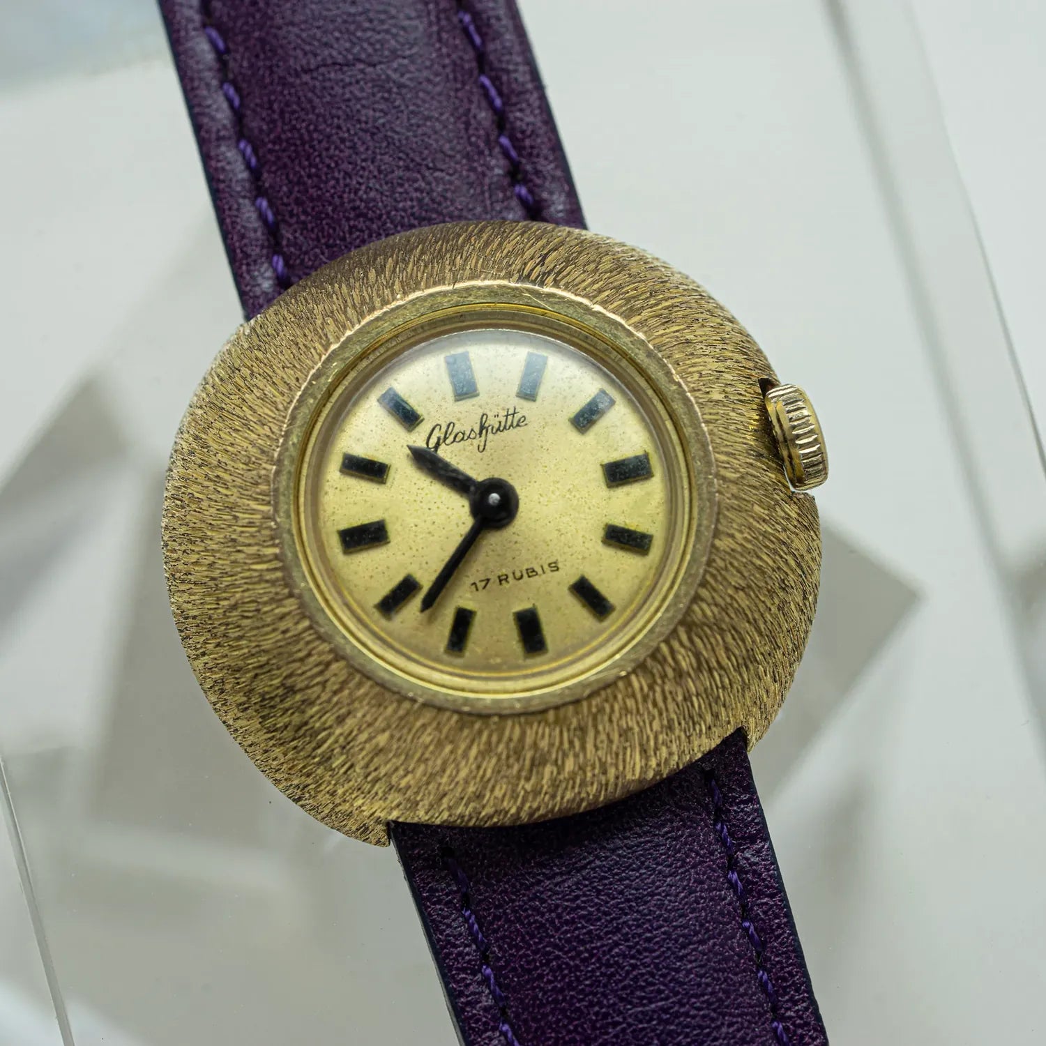 Glashutte Women's Vintage Watch – front view