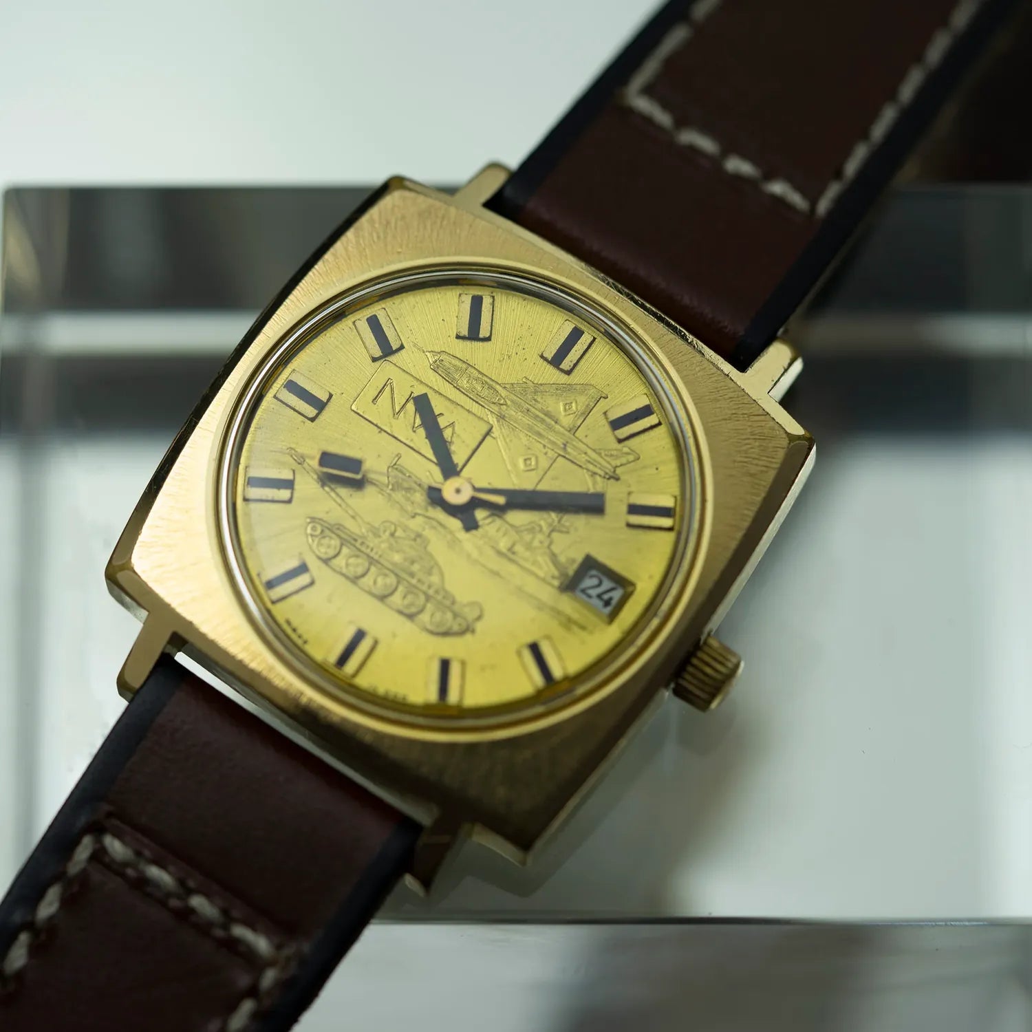 Gub Glashutte Spezimatic NVA Special Edition Cal. 75 – movement close-up