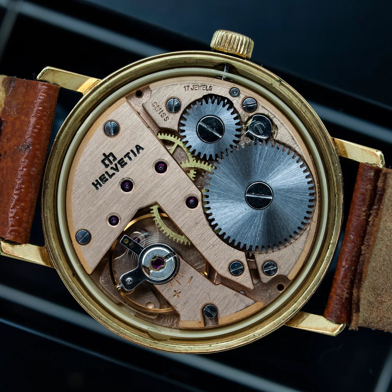 Helvetia Allround Ref. 6326 – movement close-up