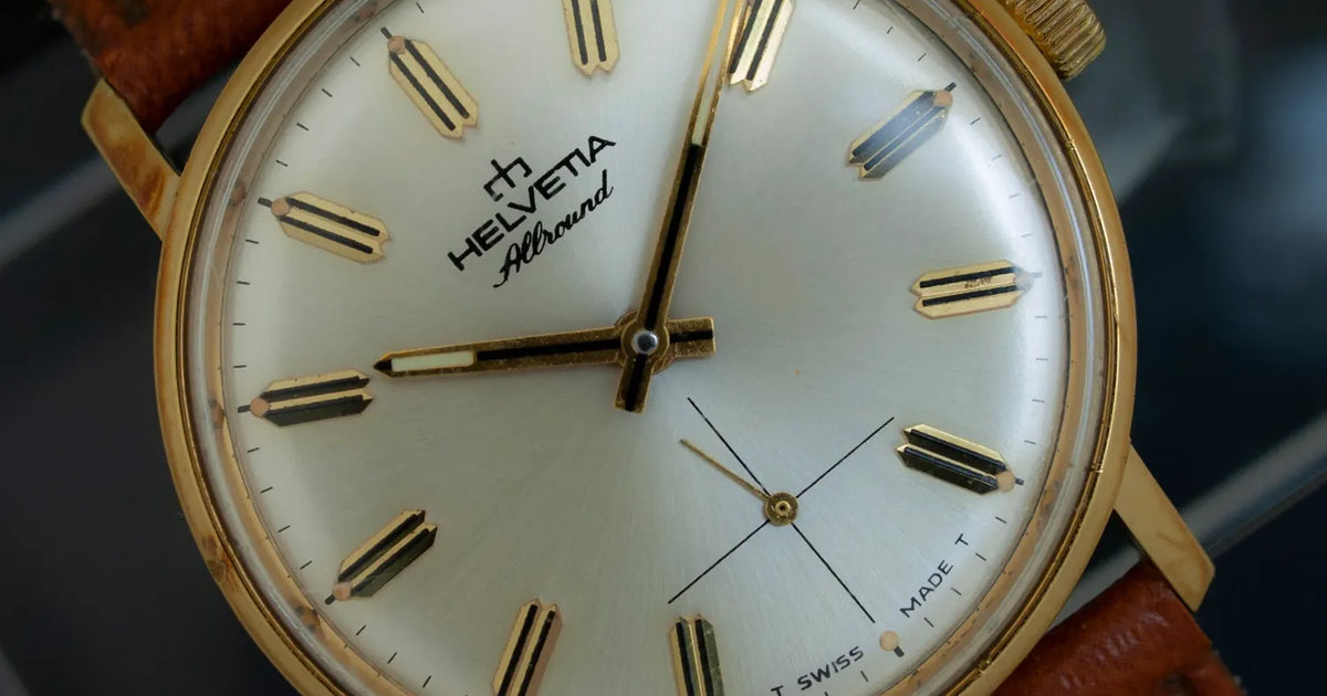 Helvetia Allround Ref. 6326, Dress Vintage Men's Watch, 1965