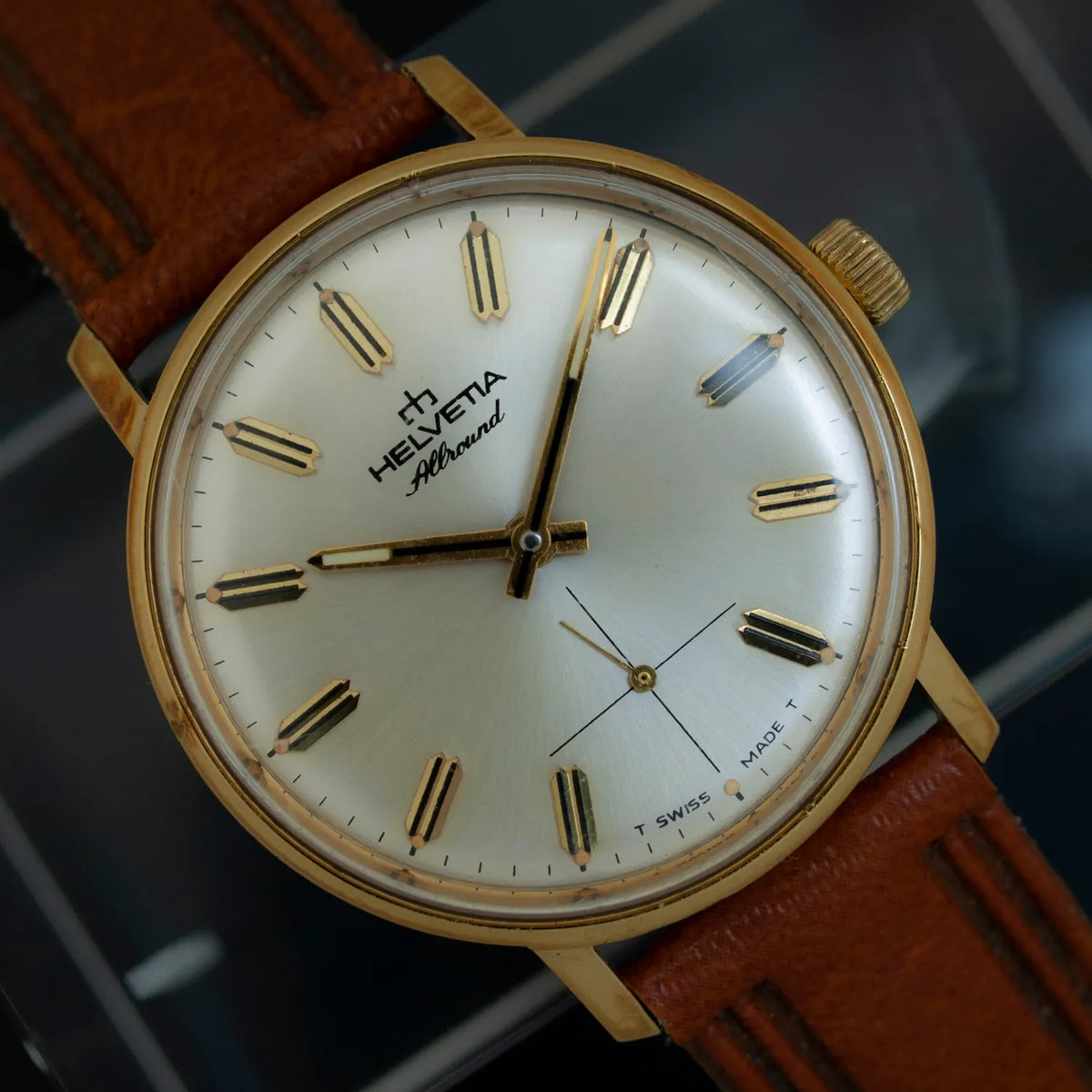 Helvetia Allround Ref. 6326, Dress Vintage Men's Watch, 1965