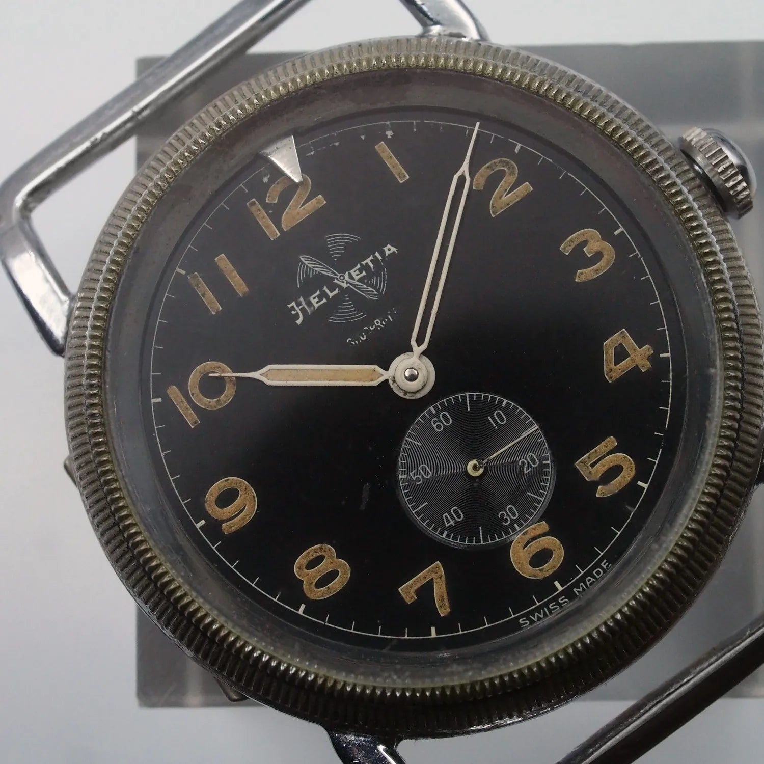 Helvetia Pilot Ref. 7011, Cal. 80c – front view