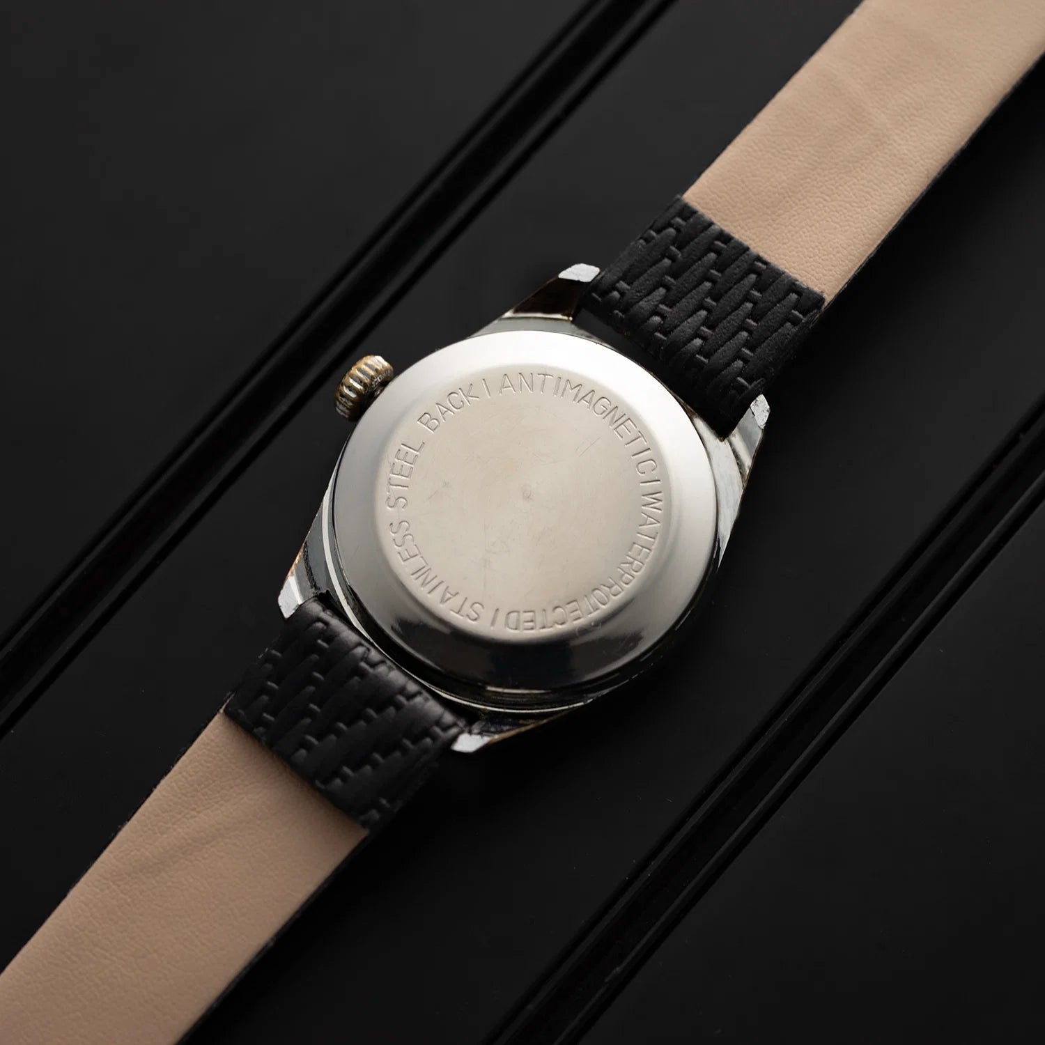 Kienzle Alfa, Cal. 051 D 53, Manual Wind Watch, 1966 Caseback