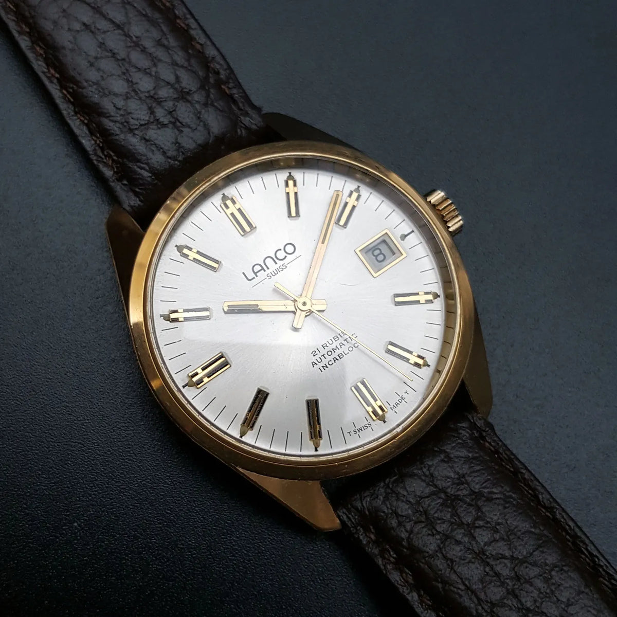 Lanco Ref. 53010, Cal 2481 – movement close-up