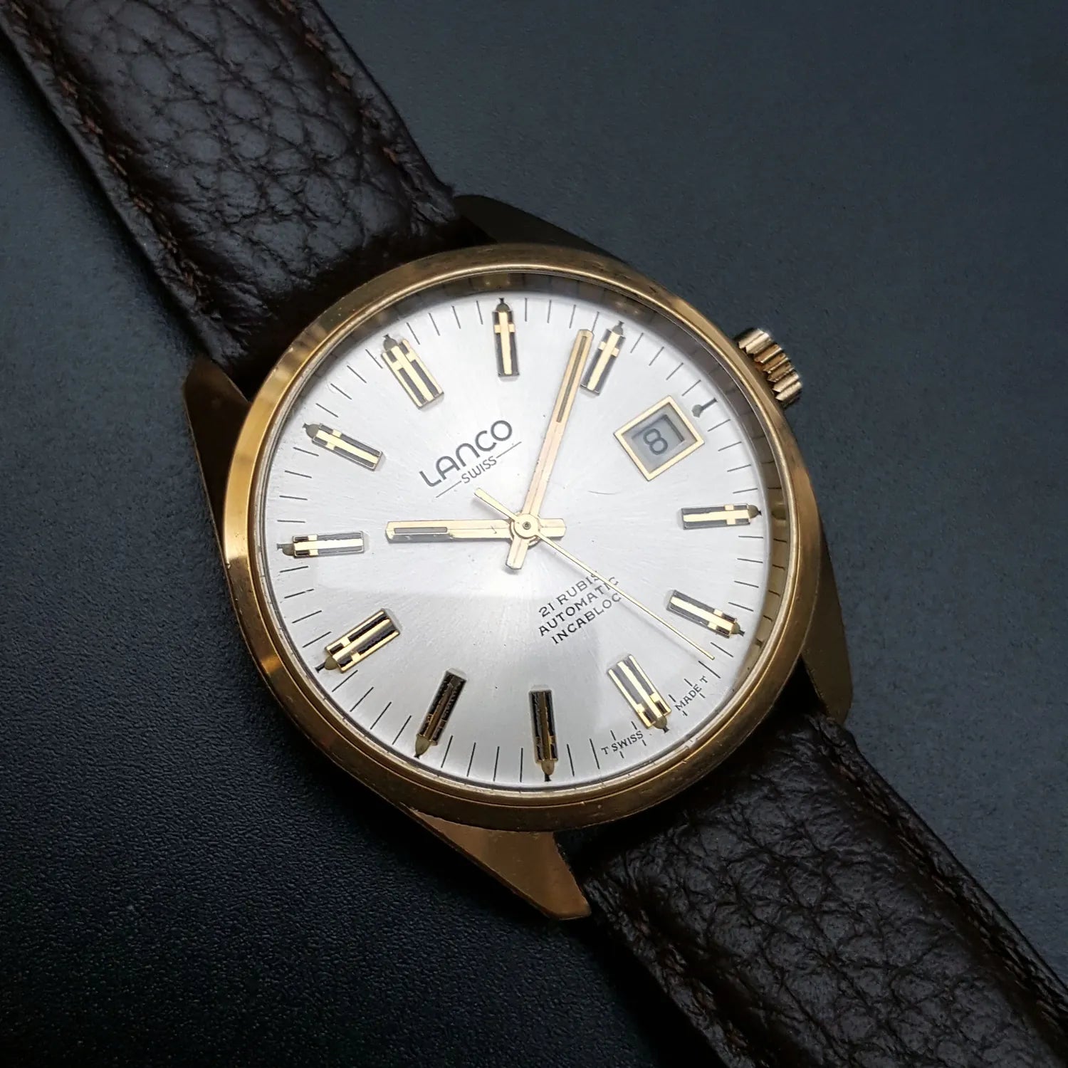 Lanco Ref. 53010, Cal 2481 – movement close-up