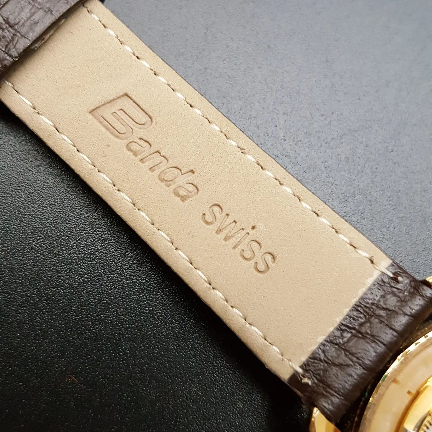 Lanco Ref. 53010, Cal 2481 – strap detail