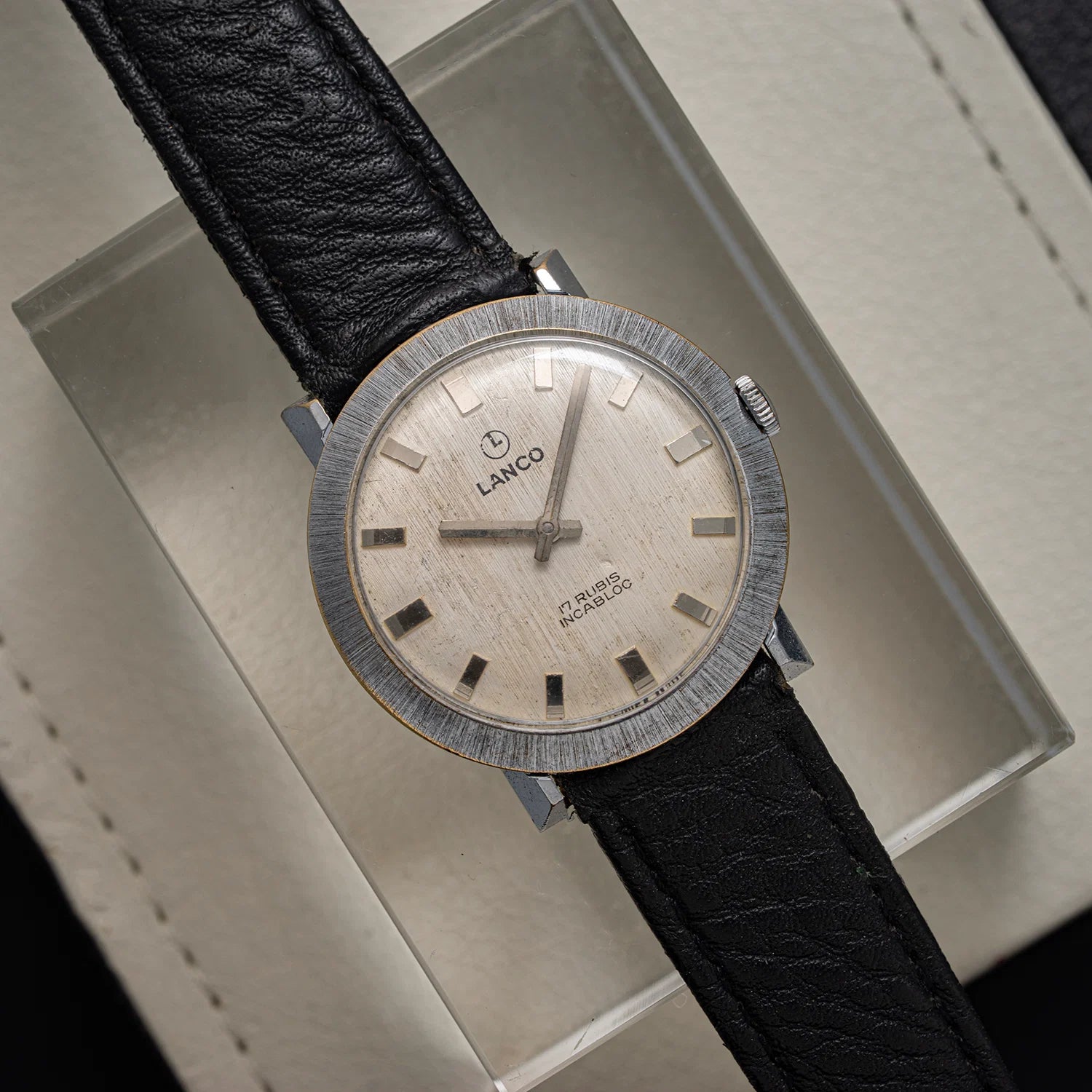 Lanco, Cal. FHF 82, Men’s Manual Wind Vintage Watch, 1971