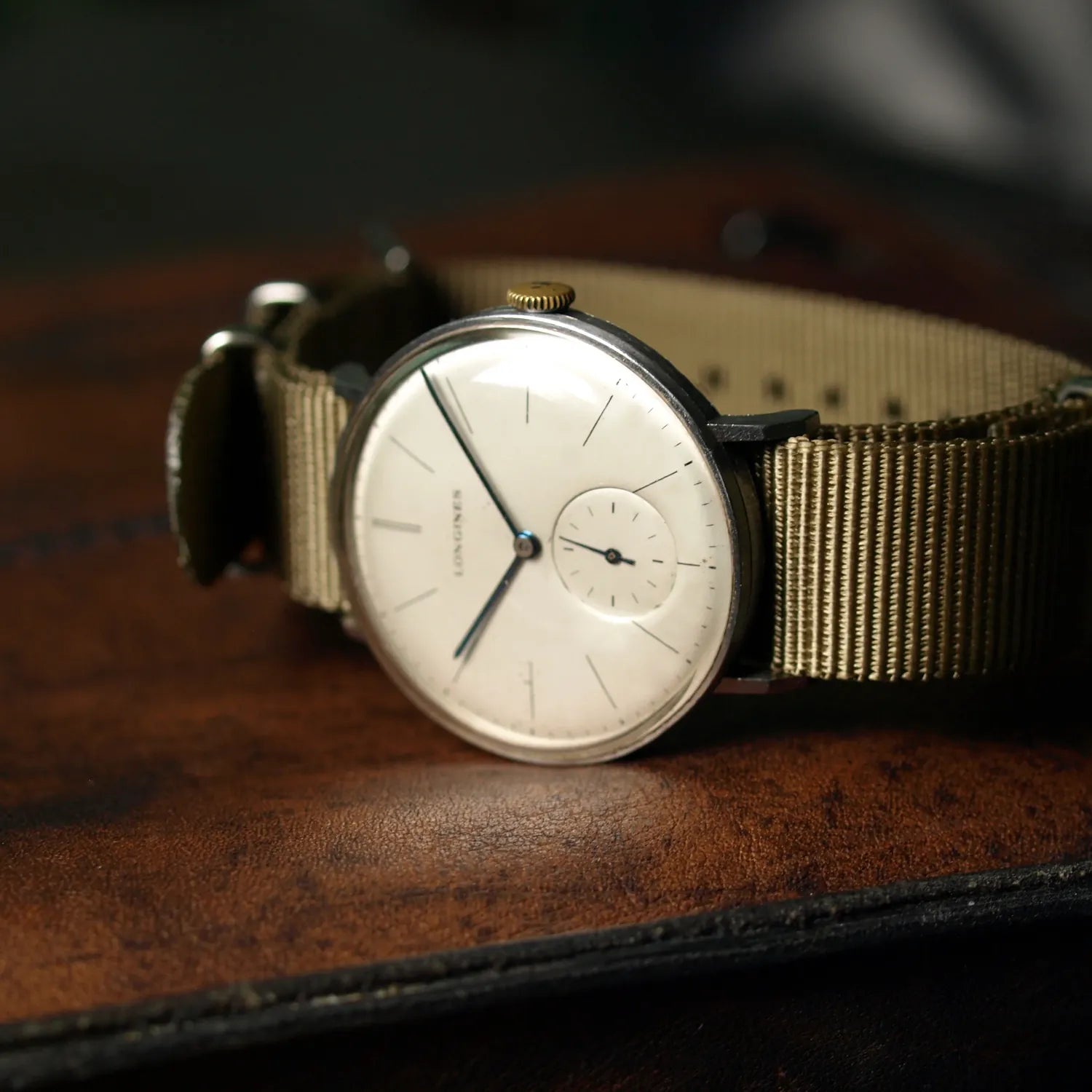 Longines 12.68z Oversize – side view