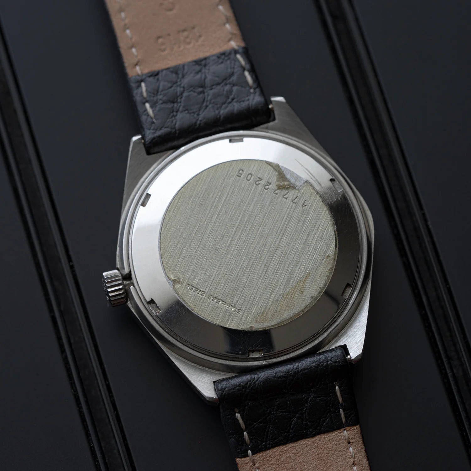 Longines 1595 Hexagonal Cal. 633 Vintage Watch Caseback