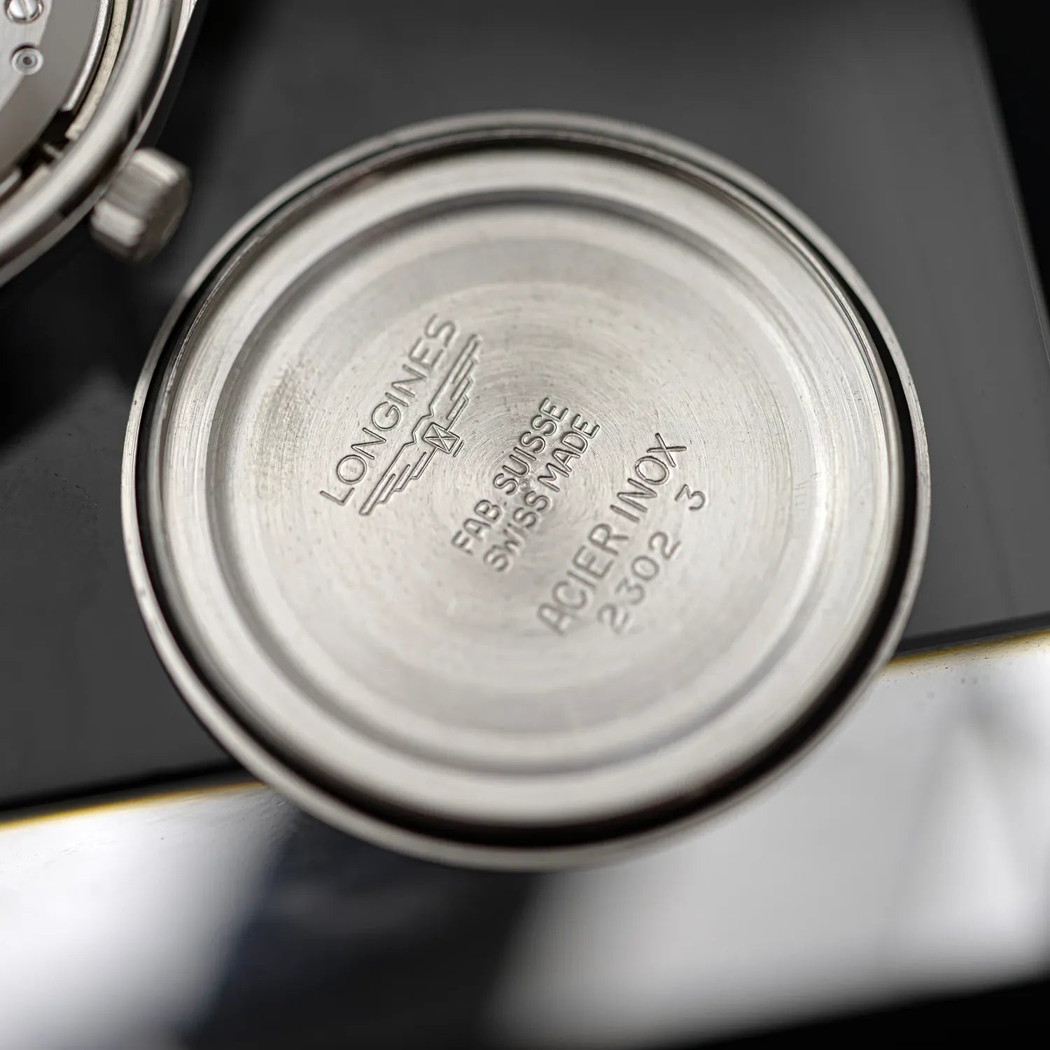Longines Admiral HF Ref. 2302-3 Cal. 6952 – clasp detail