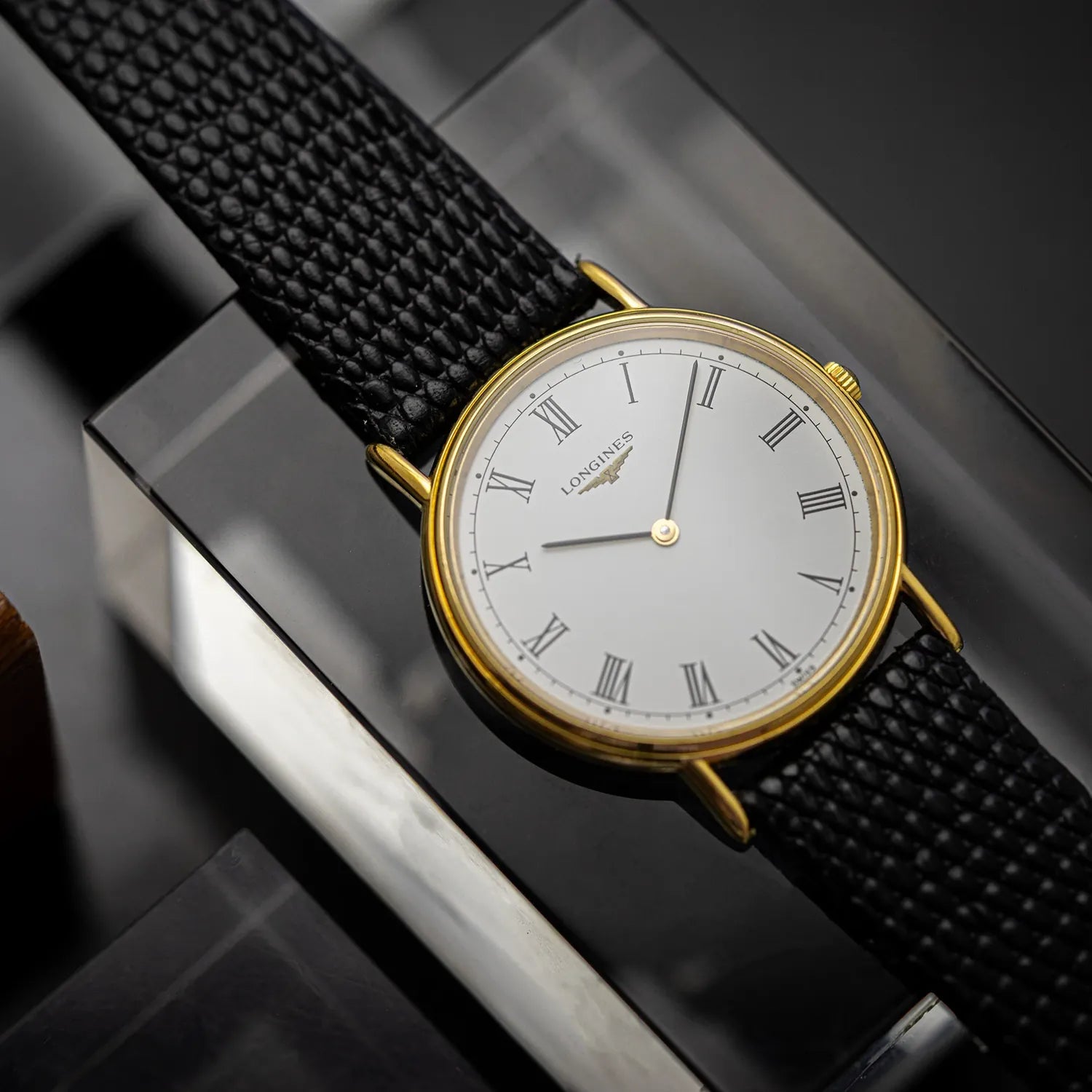 Longines L4.637.2 White Dial – front view