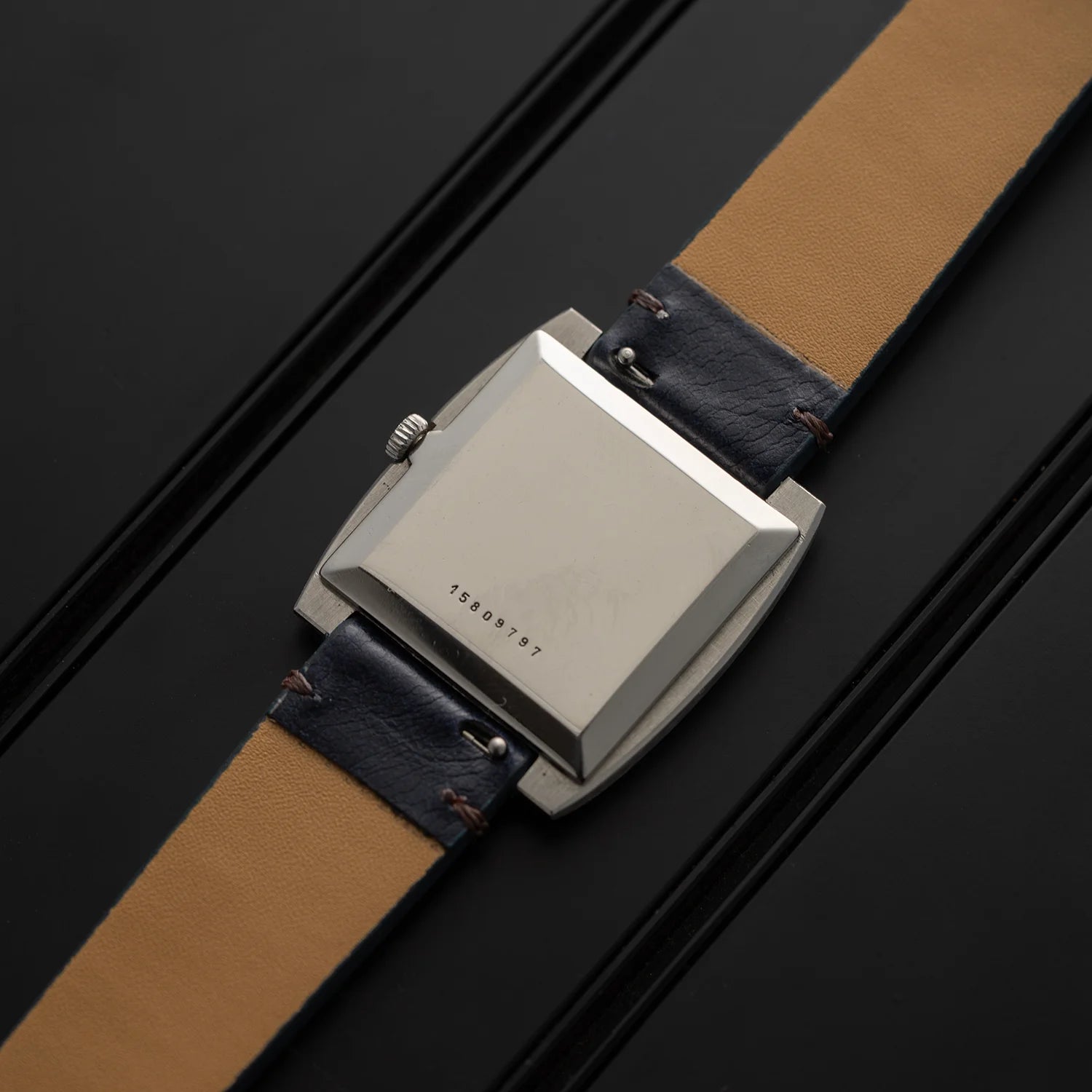 Longines Square Ref. 8416-1, Cal. 428, 1969 Caseback