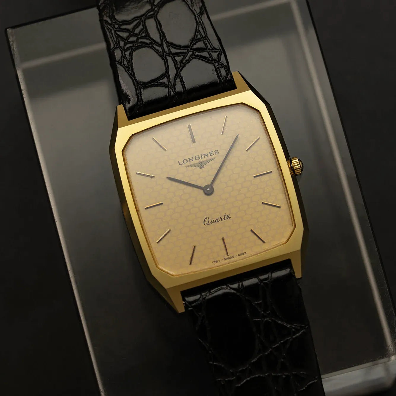 Longines Tank Quartz – front view