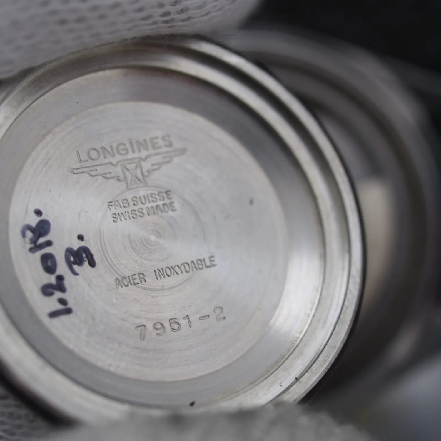 Longines Ultra - Chron Automatic, Ref. 7951-2 – movement close-up