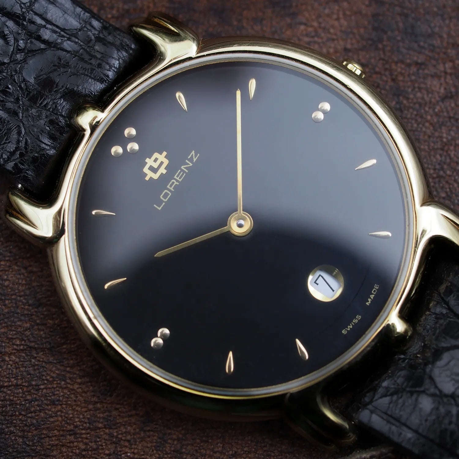 Lorenz Ref. 13658 – dial close-up
